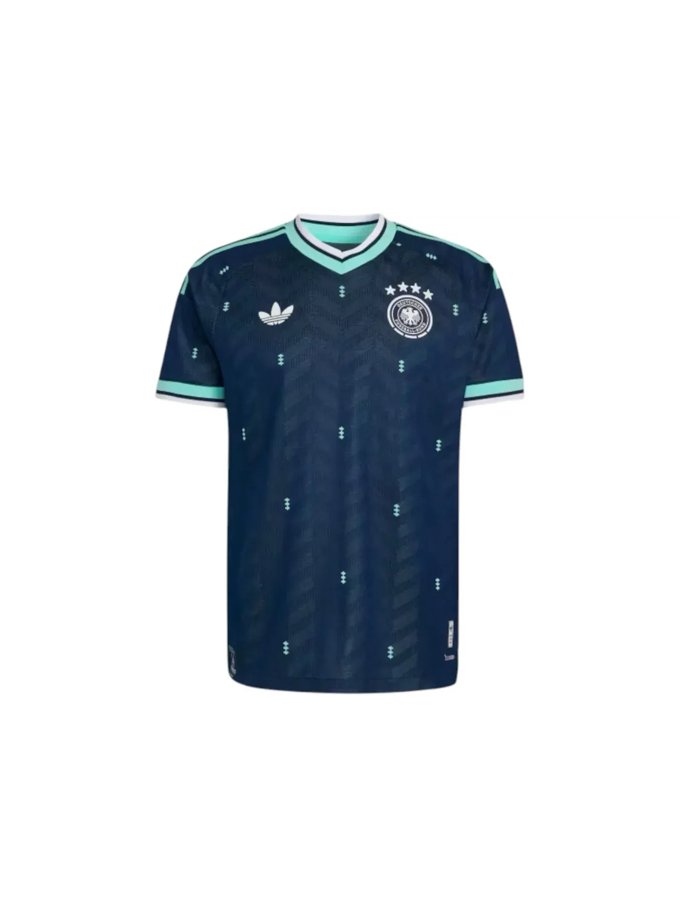 Мужская футбольная джерси с длинным рукавом Jersey Adidas — изображение 1 из 2, темно-синий