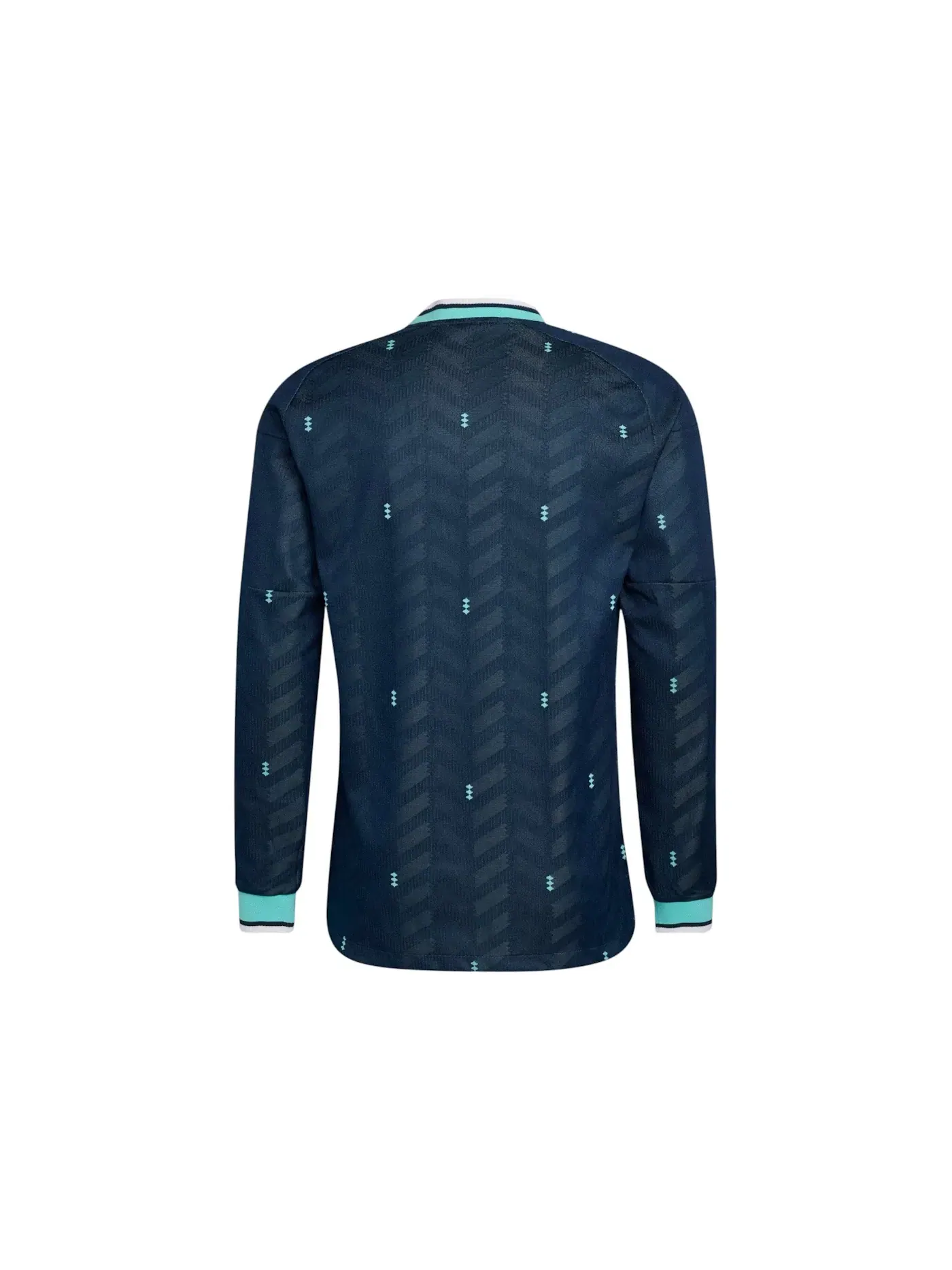 Мужская футболка с длинным рукавом аутентичная Jersey Adidas — изображение 2 из 2, темно-синий