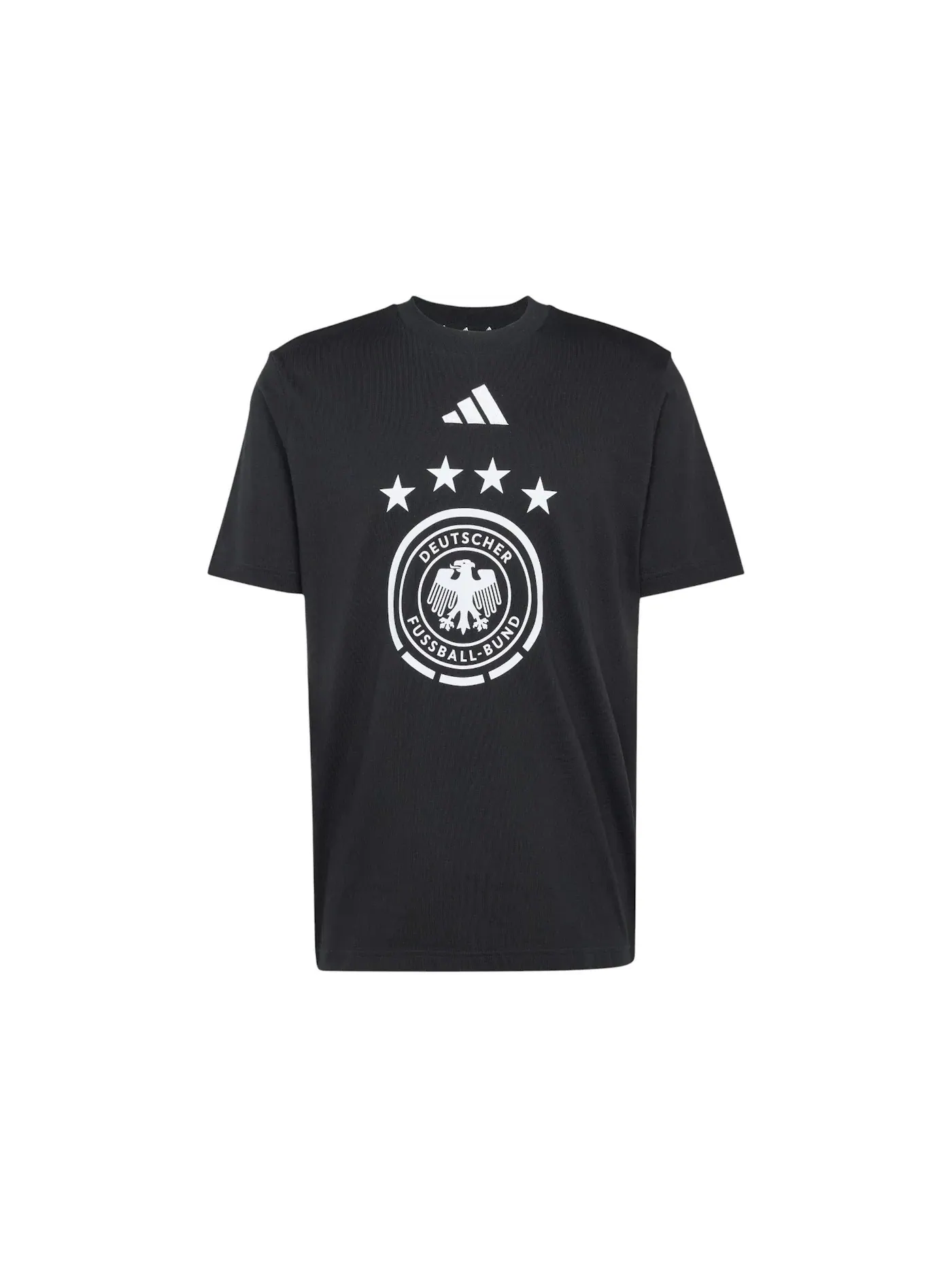 Мужская футболка с принтом Adidas Germany DNA T-Shirt Adidas — изображение 1 из 1, черный
