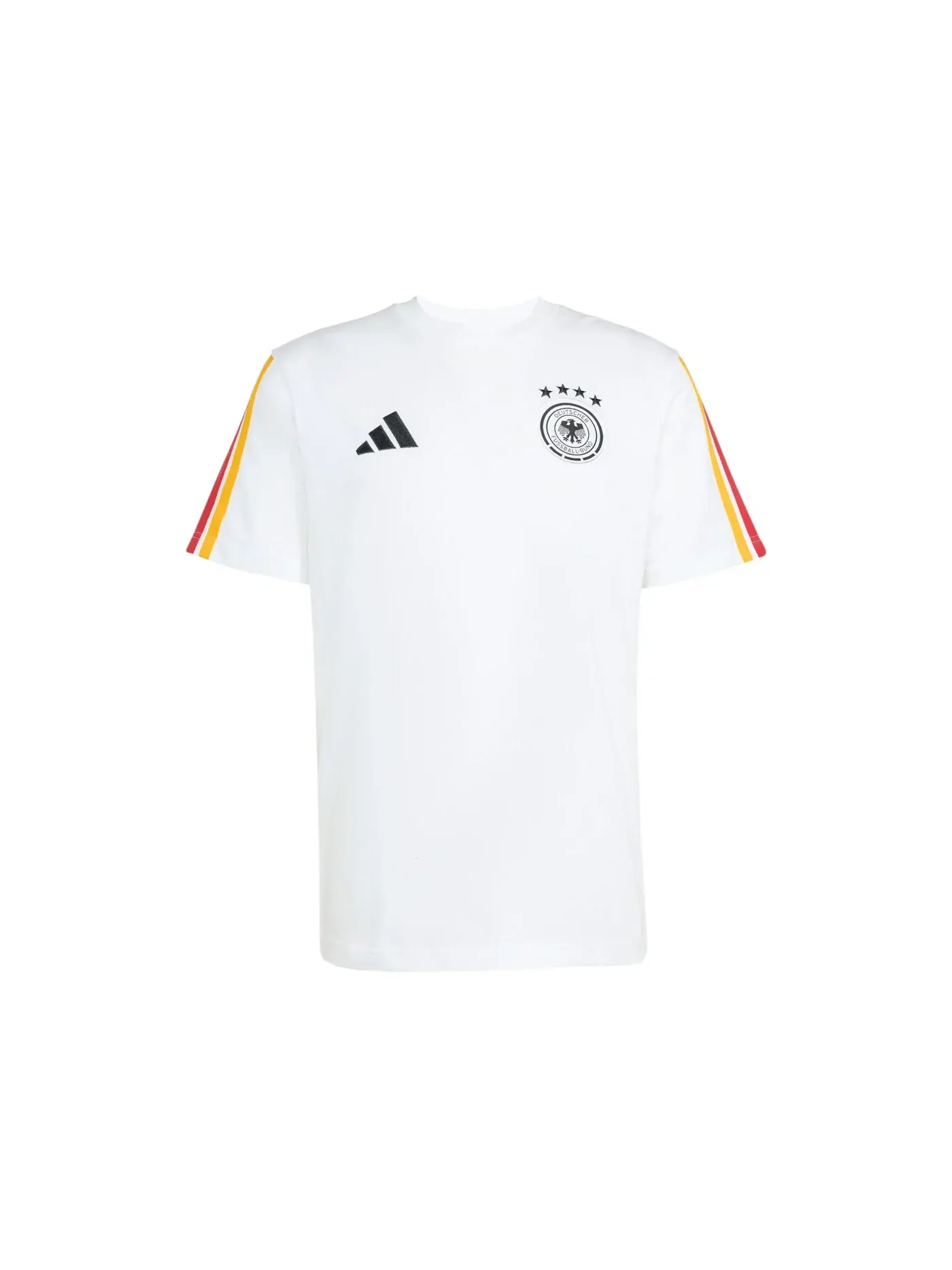 Мужская футболка с длинным рукавом Adidas Germany DNA T-Shirt — изображение 1 из 1, белый