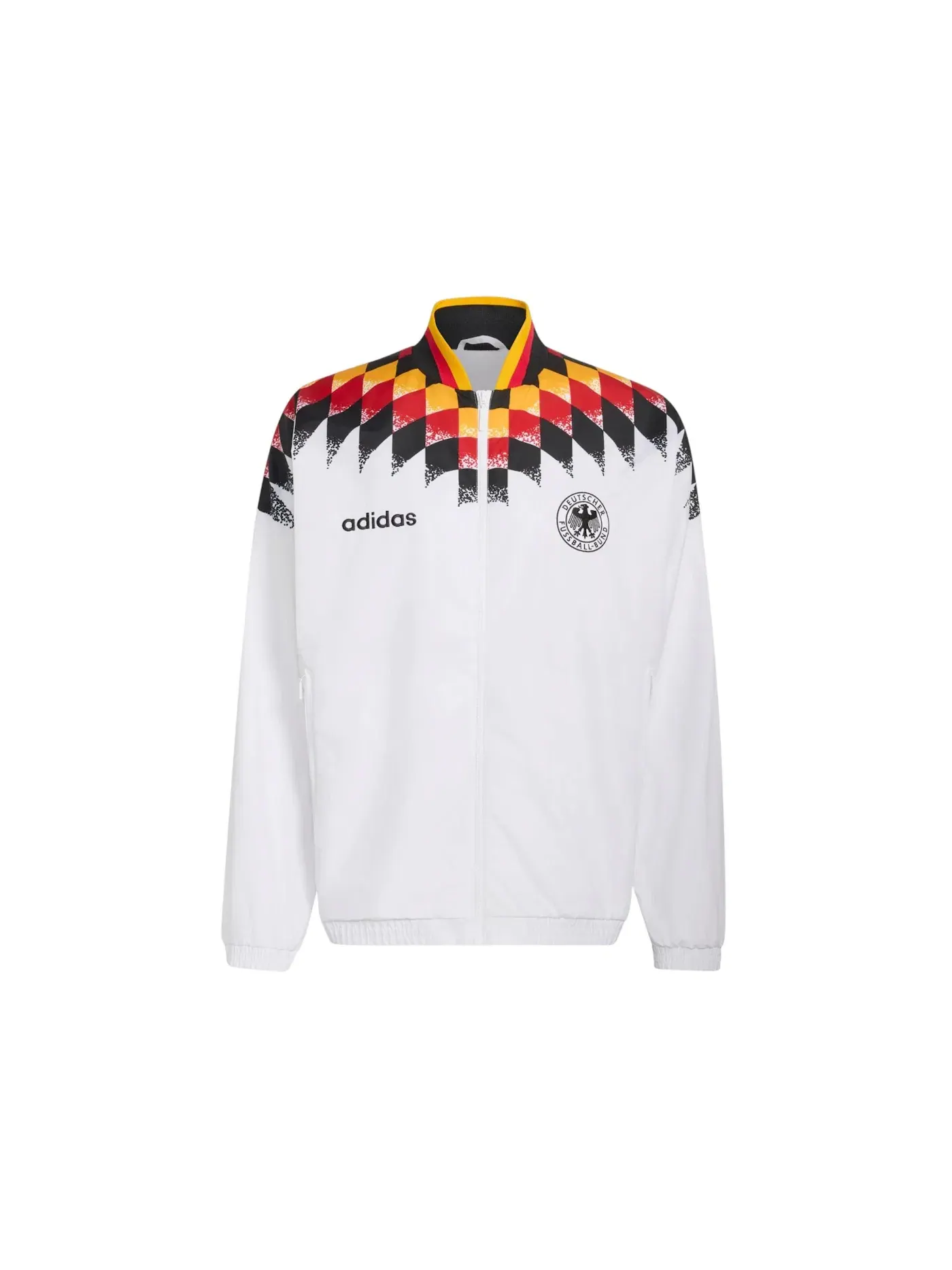 Мужская куртка с принтом Adidas Germany Track 1994 Top Jacket — изображение 1 из 1, белый
