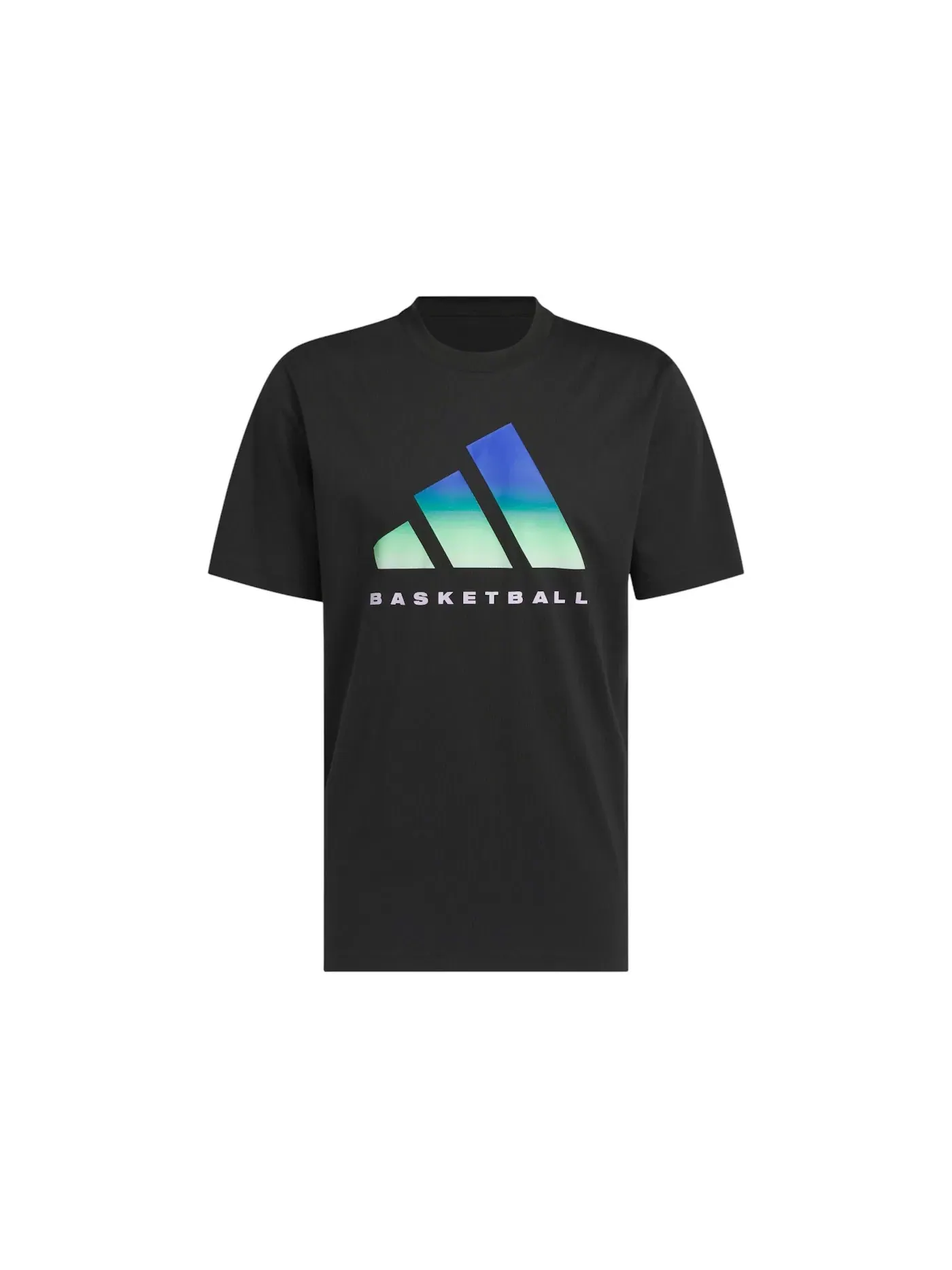 Мужская футболка с принтом Tee Adidas — изображение 1 из 1, черный
