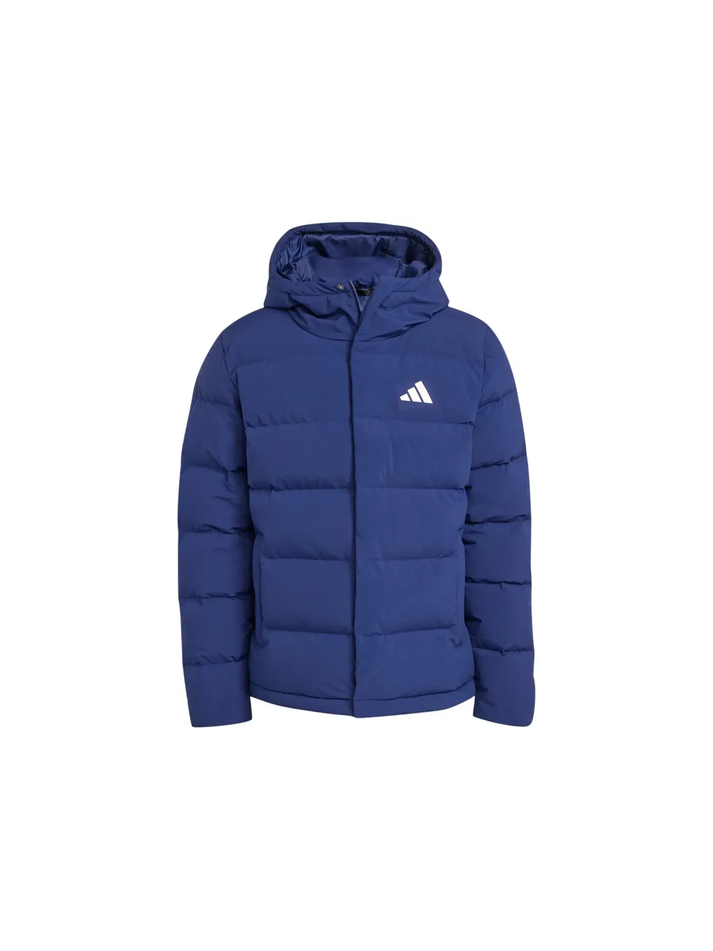 Мужская куртка с капюшоном и утеплителем Adidas — изображение 1 из 1, синий
