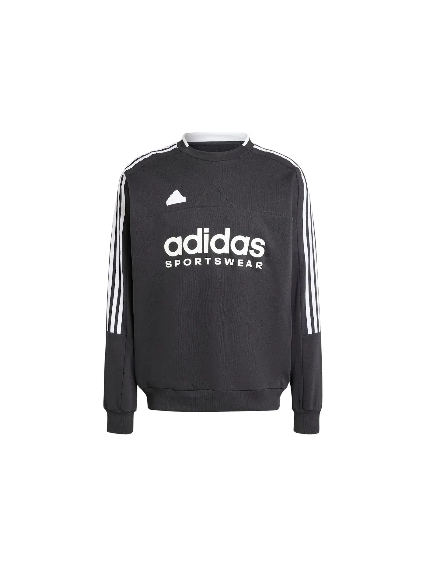 Мужской свитшот с флисом House Of Tiro Adidas — изображение 1 из 1, белый