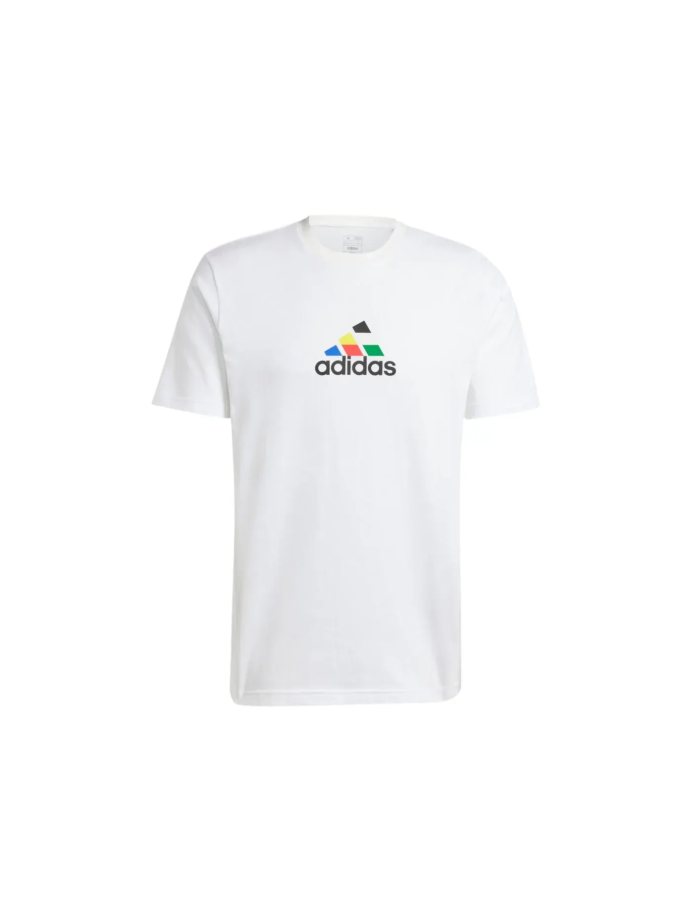 Мужская футболка с принтом Adidas House Of Tiro Nations Graphic T-Shirt — изображение 1 из 1, белый