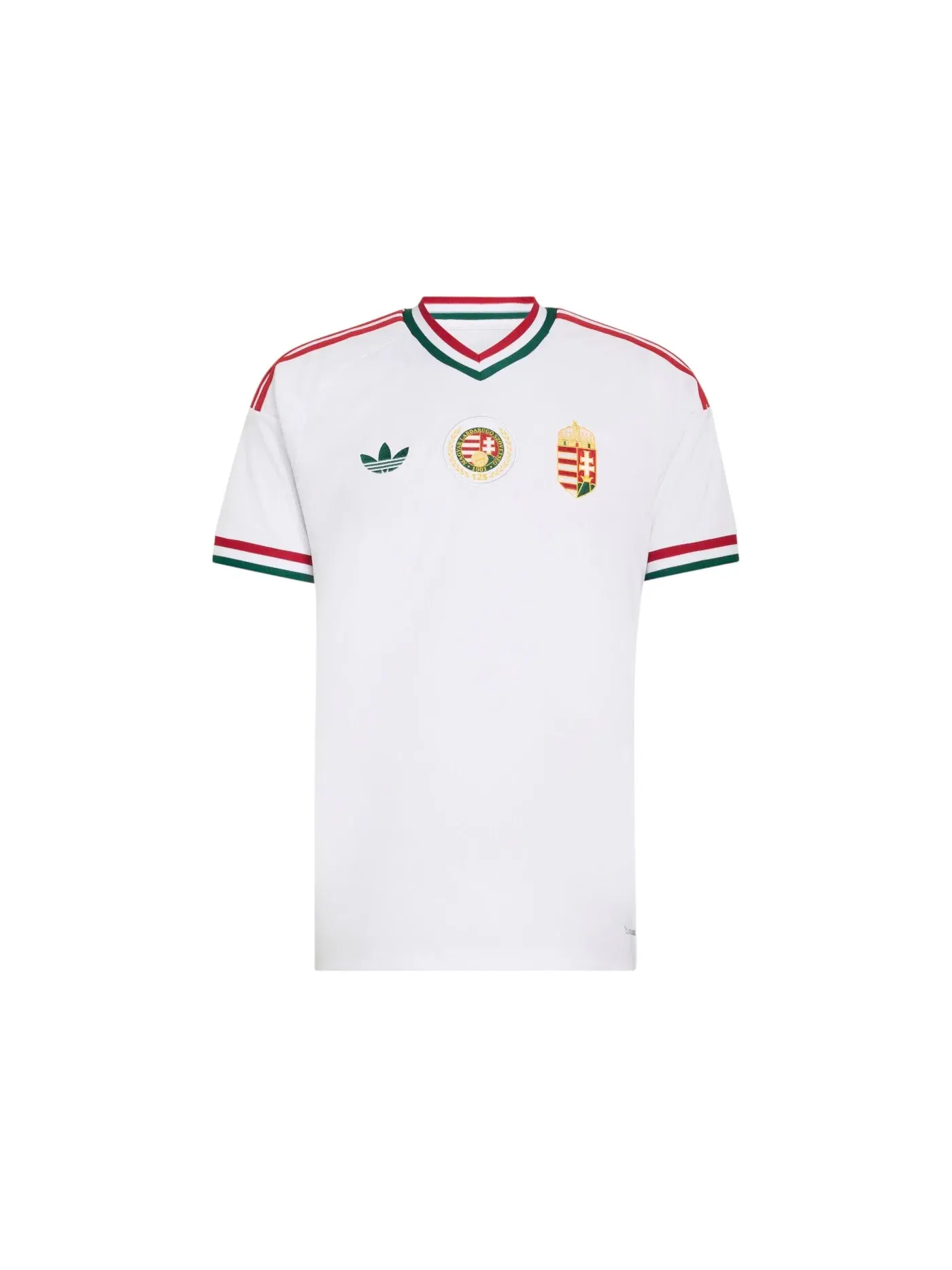 Мужская футбольная футболка с длинным рукавом Jersey Adidas — изображение 1 из 1, белый