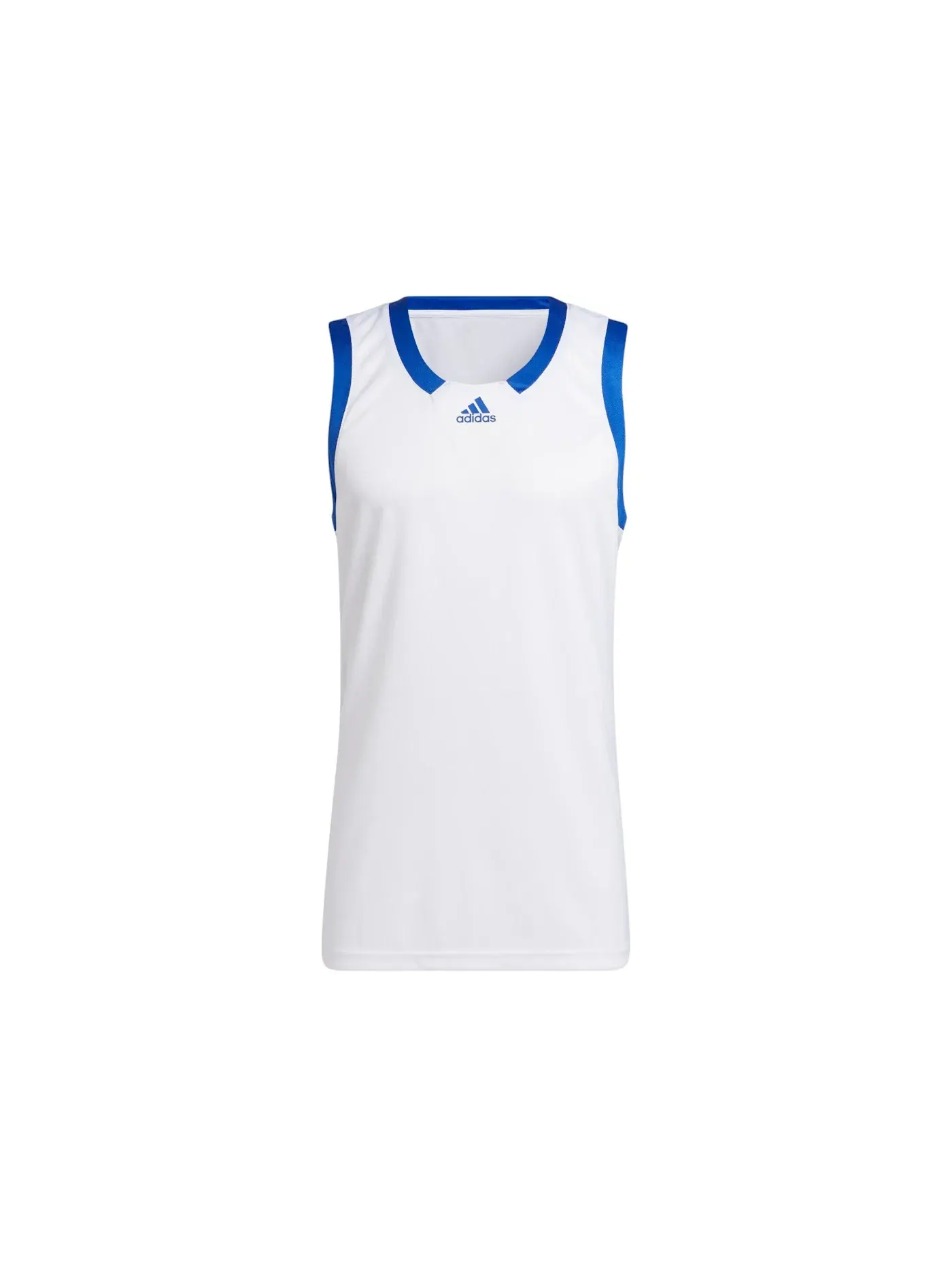 Мужская футбольная футболка Adidas Jersey — изображение 1 из 1, белый синий