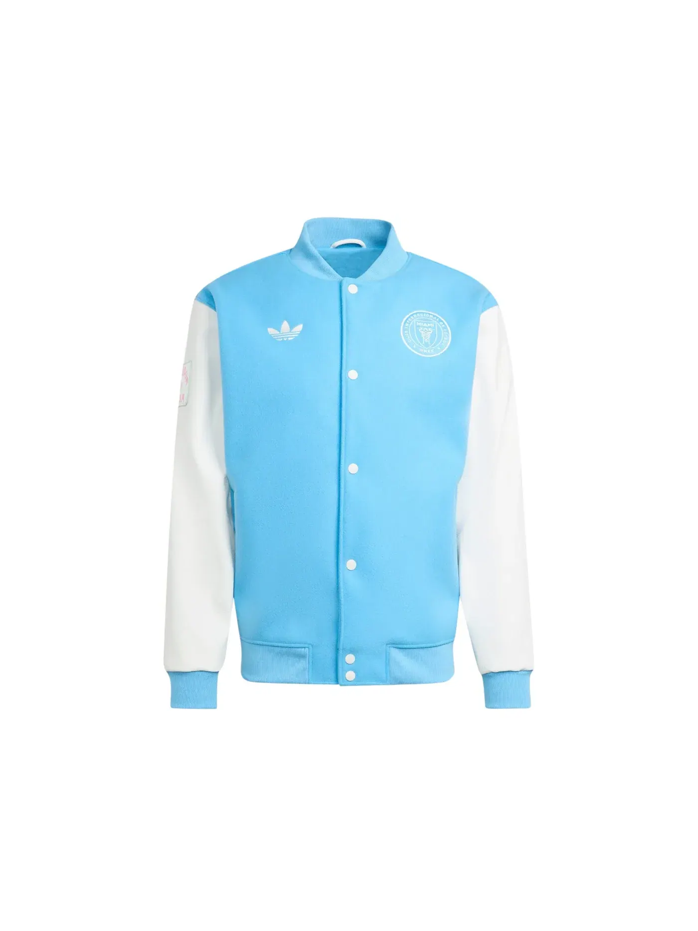 Мужская джерси Miami Semi Blue Burst White Tint Adidas — изображение 1 из 1, синий белый