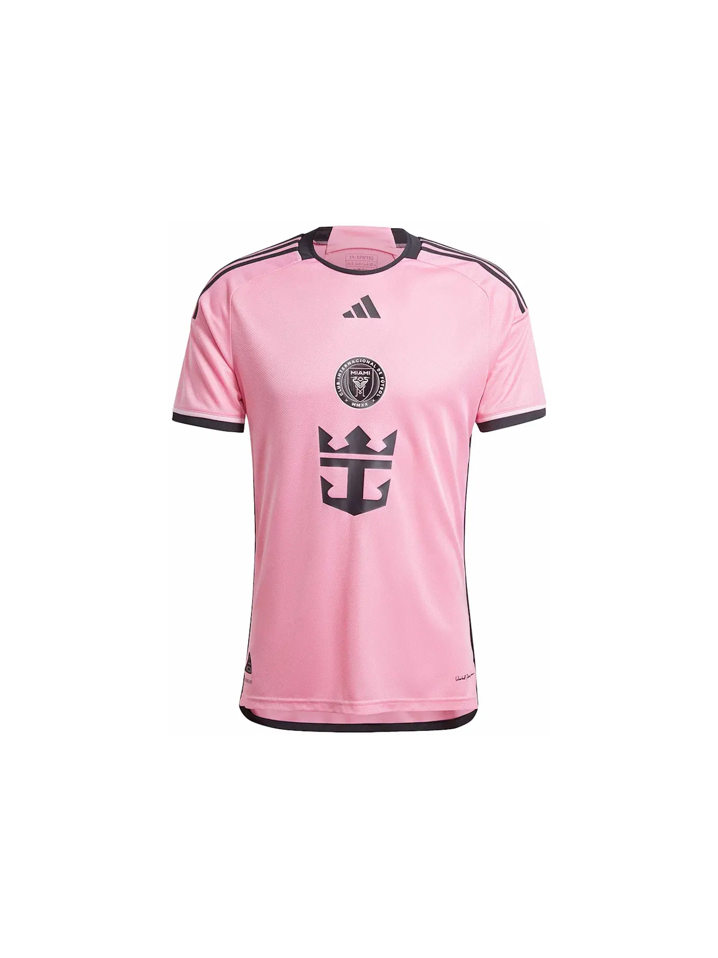 Мужская футболка с длинным рукавом Adidas Inter Miami CF 24/25 Messi Home Authentic Jersey — изображение 1 из 2, розовый