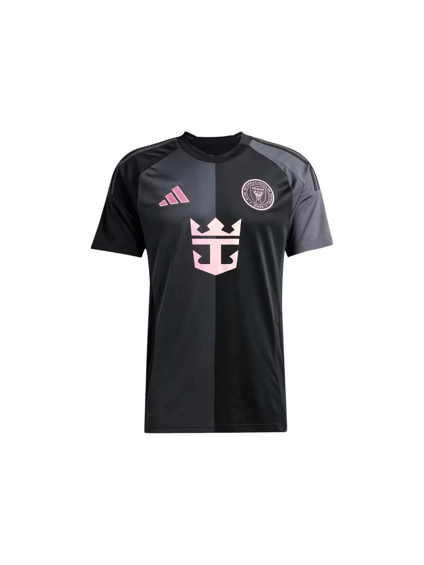 Мужская футболка с принтом Inter Miami CF Jersey Adidas — изображение 1 из 2, черный