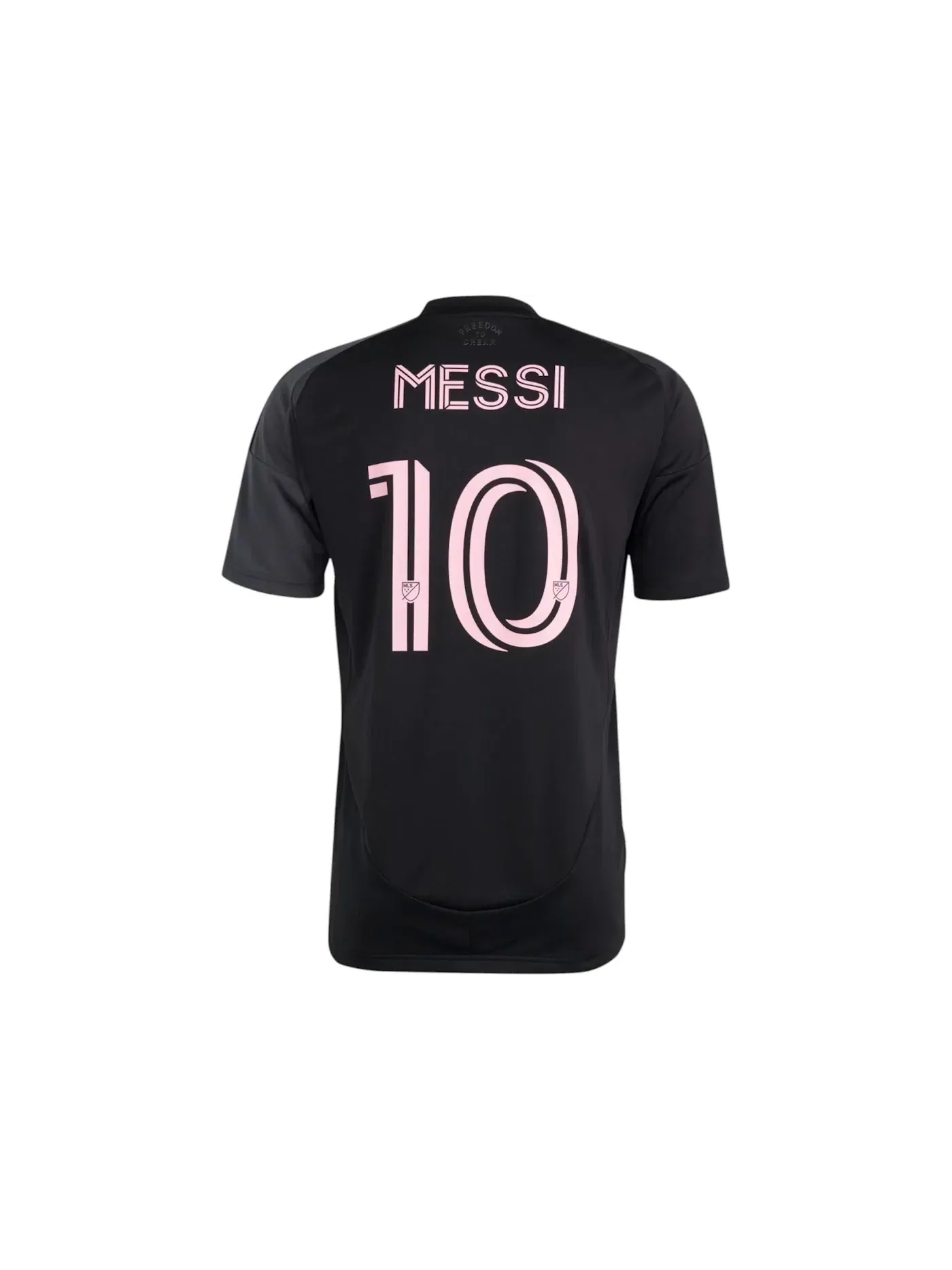 Мужская футбольная джерси с принтом Messi Adidas — изображение 2 из 2, черный