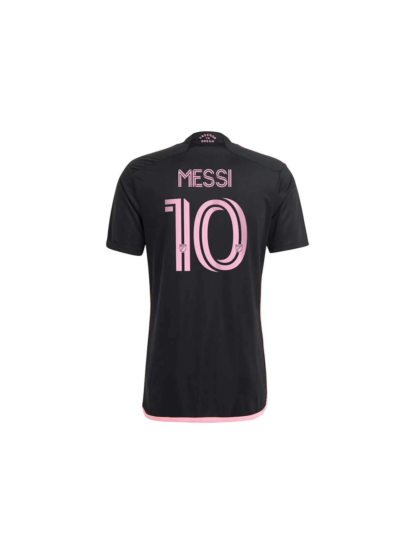 Мужская футболка с принтом Messi 2024 La Noche Jersey Adidas — изображение 2 из 2, черный