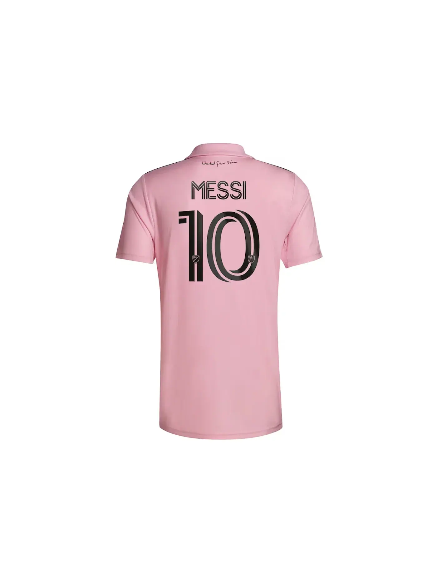 Мужская футбольная джерси с длинным рукавом Jersey Adidas — изображение 2 из 2, розовый/черный