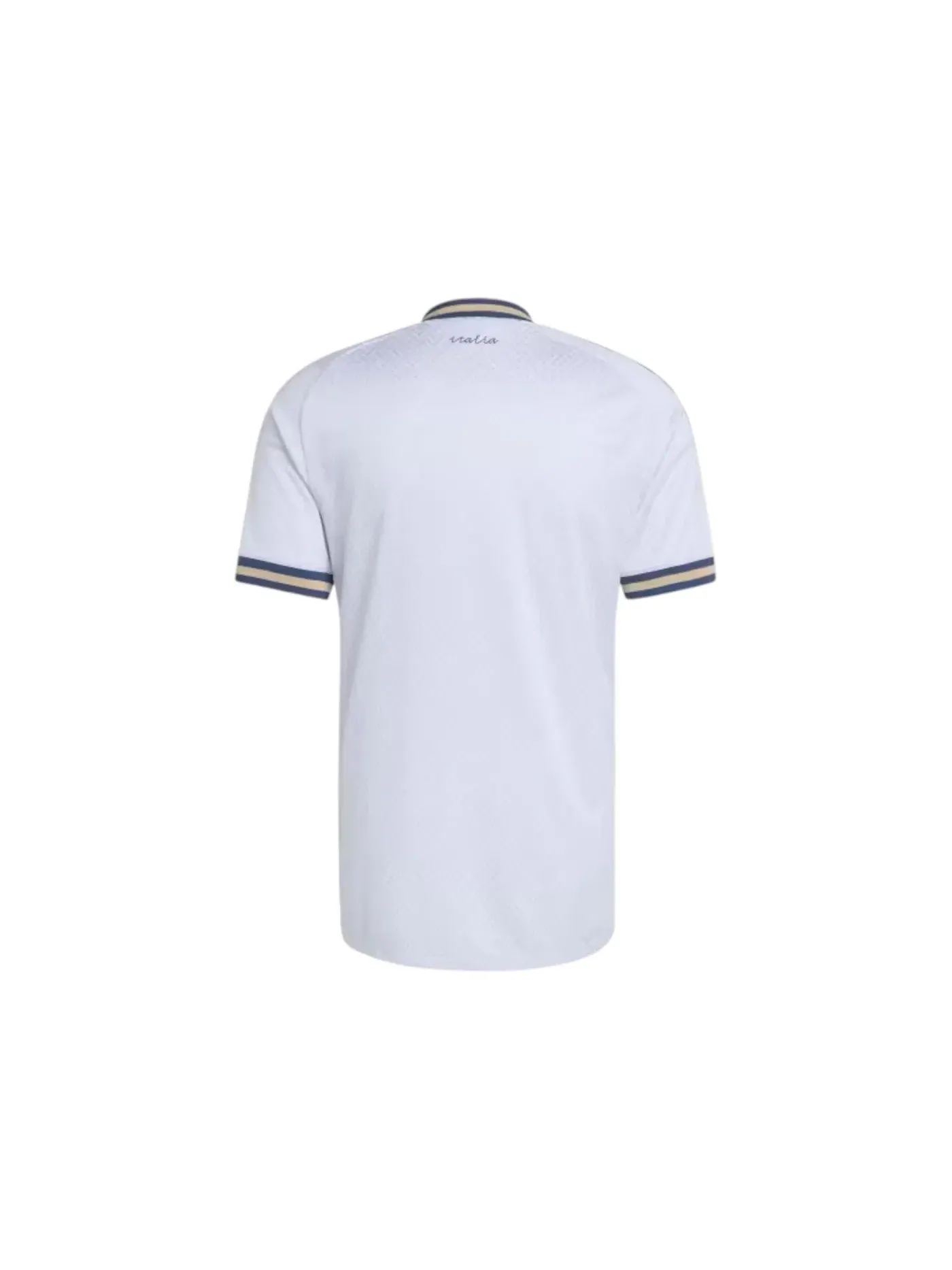 Мужская футболка с принтом Italy 26 Away Authentic Jersey Adidas, Aeroblue — изображение 2 из 2