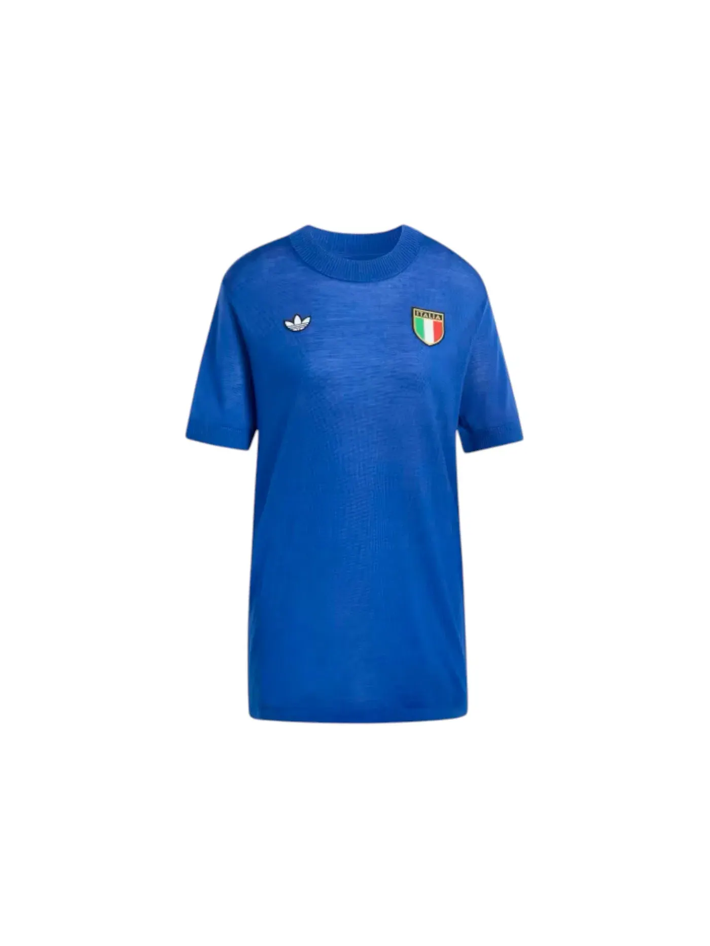 Мужская футбольная футболка с длинным рукавом Jersey Adidas — изображение 1 из 1, синий