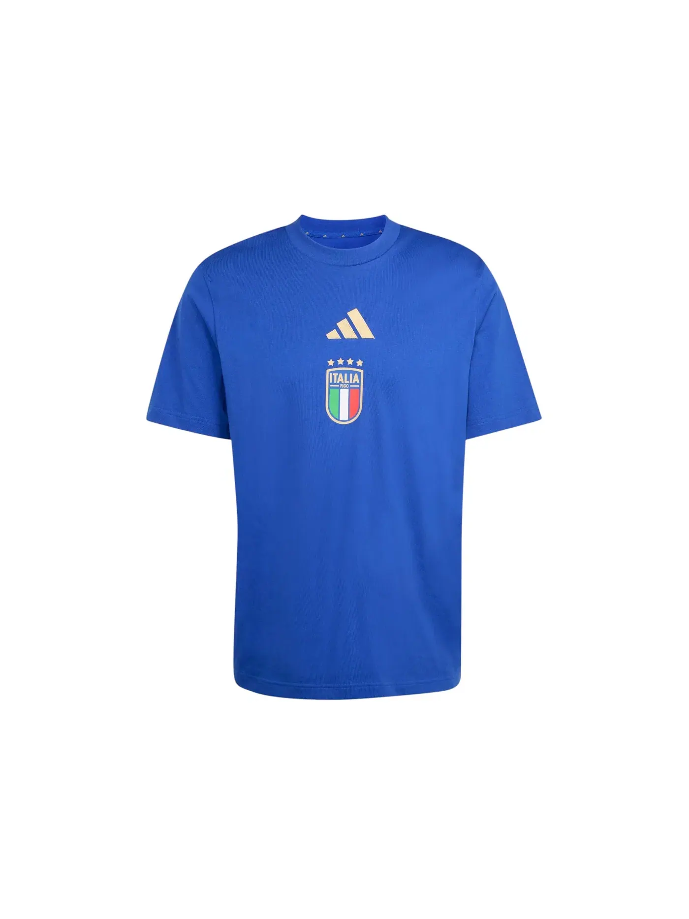Мужская футболка с принтом Adidas Italy DNA Graphic T-Shirt Adidas — изображение 1 из 1, синий