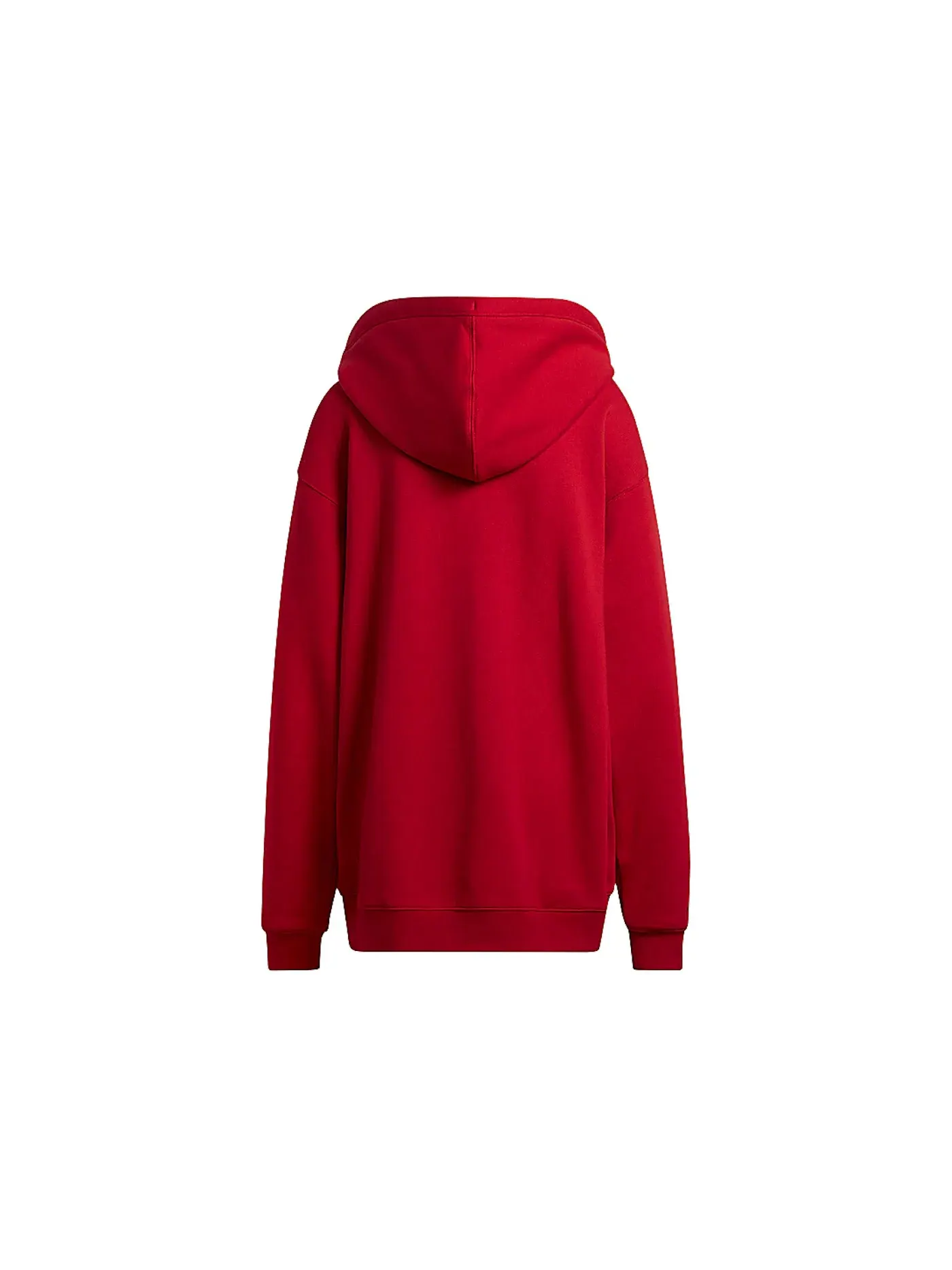Худи унисекс с тремя полосками Adidas Ivy Park Hoodie (All Gender) — изображение 2 из 2, красный