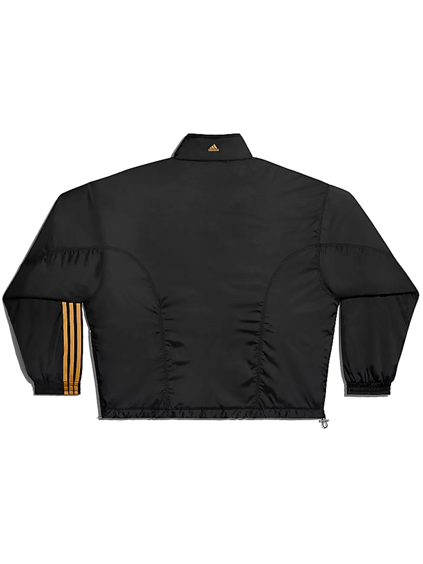 Унисекс-ветровка с принтом 3-Stripes Padded Windbreaker Adidas — изображение 2 из 2, черный