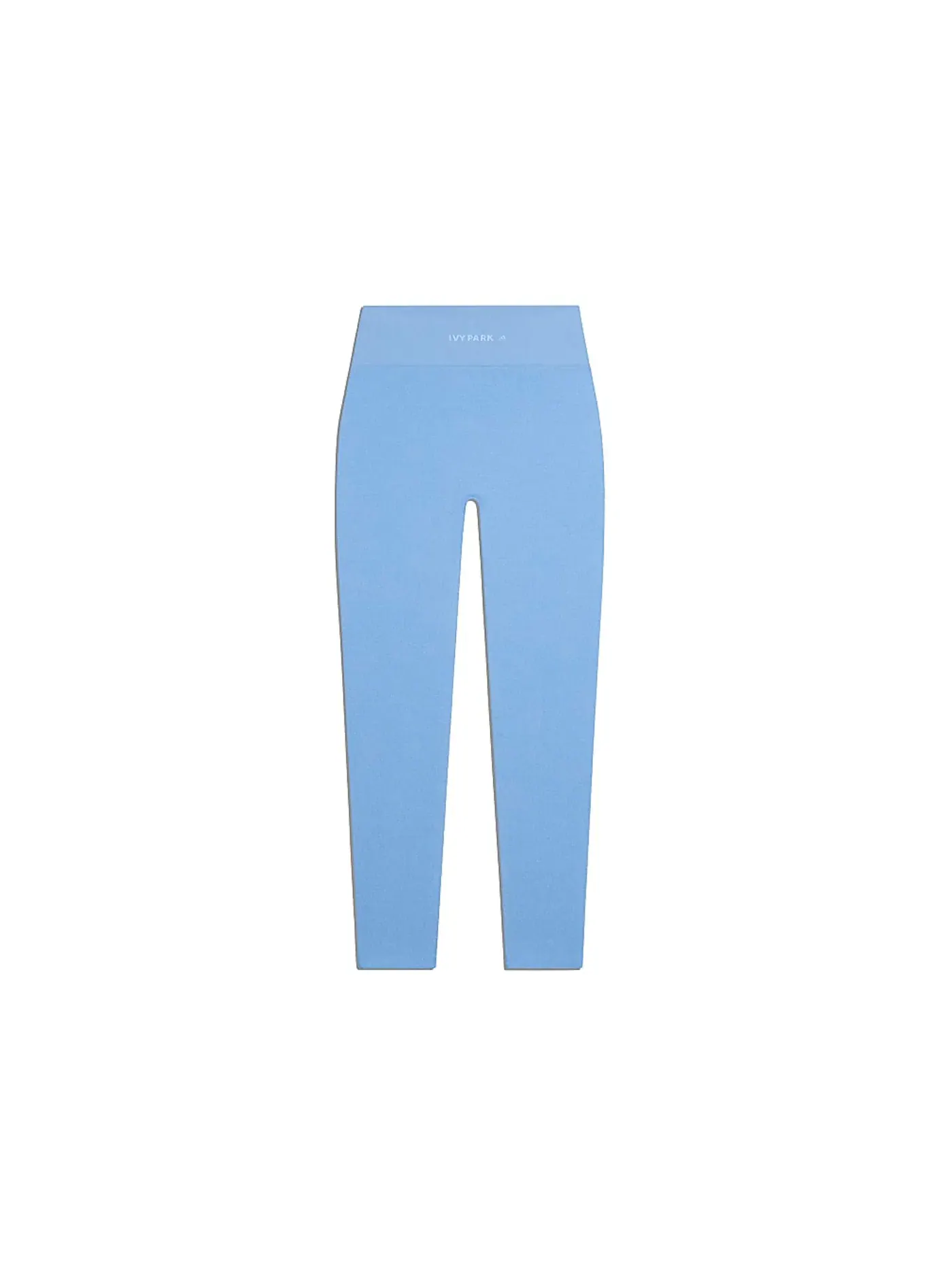 Женские леггинсы с принтом Ivey Park 3-Stripes Terry Tights Adidas — изображение 2 из 2, светлый синий