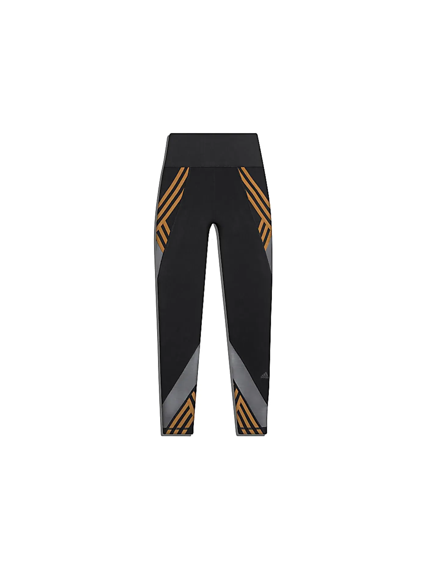 Женские леггинсы с контрастными полосами Adidas IVY Park — изображение 1 из 2, черный
