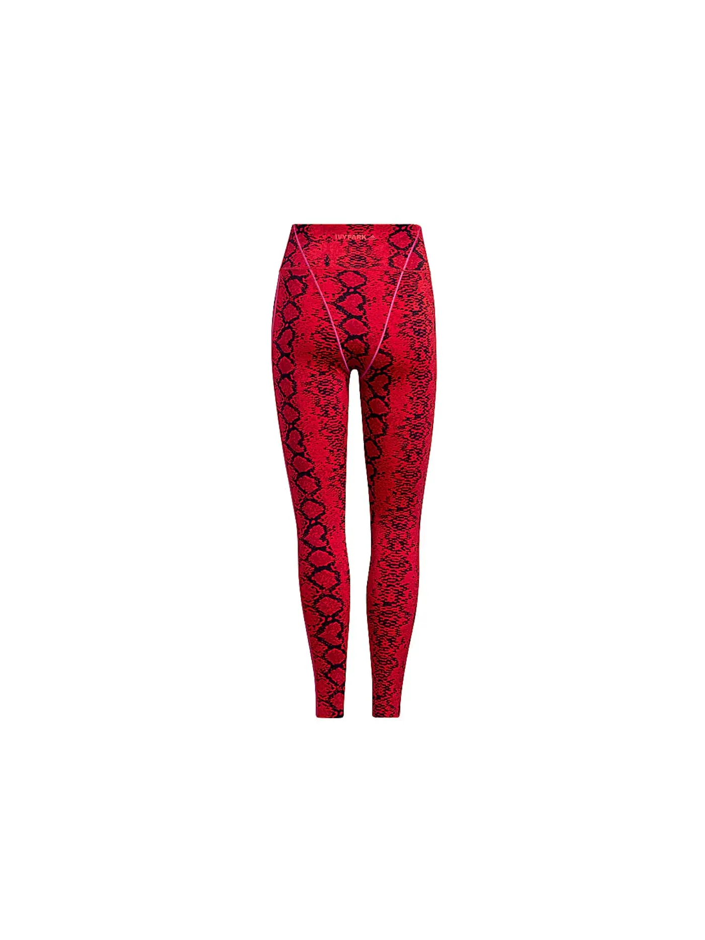 Женские леггинсы с принтом Tights Adidas — изображение 2 из 2, красный/черный