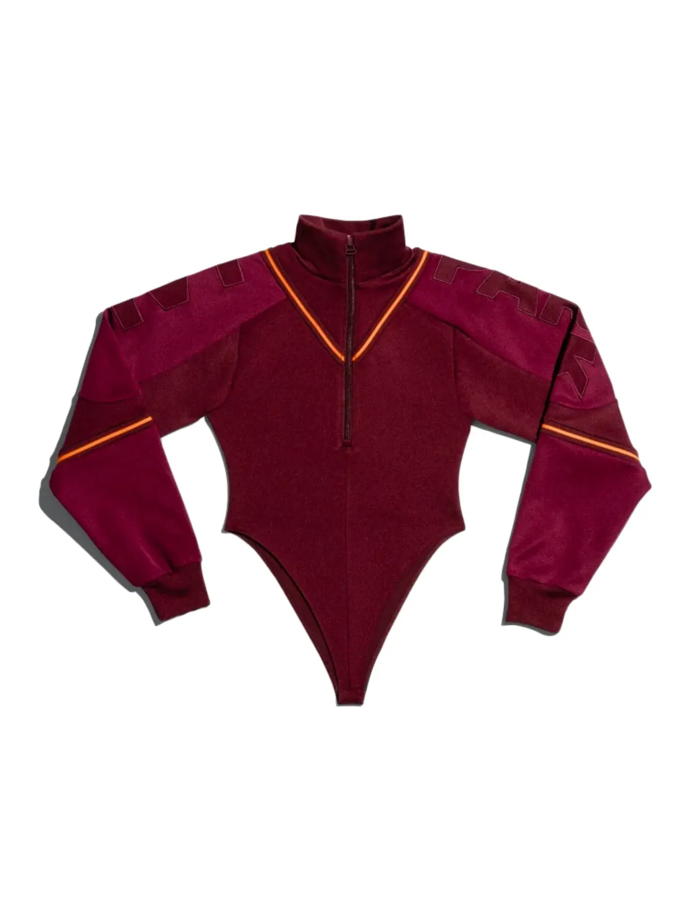 Женское боди с принтом Bodysuit Adidas — изображение 1 из 2, красный/оранжевый