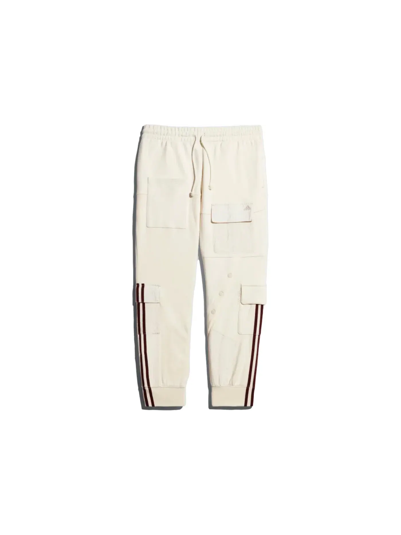 Детские спортивные штаны-карго с принтом Sweatpants Adidas — изображение 1 из 2, экру тинт/марун