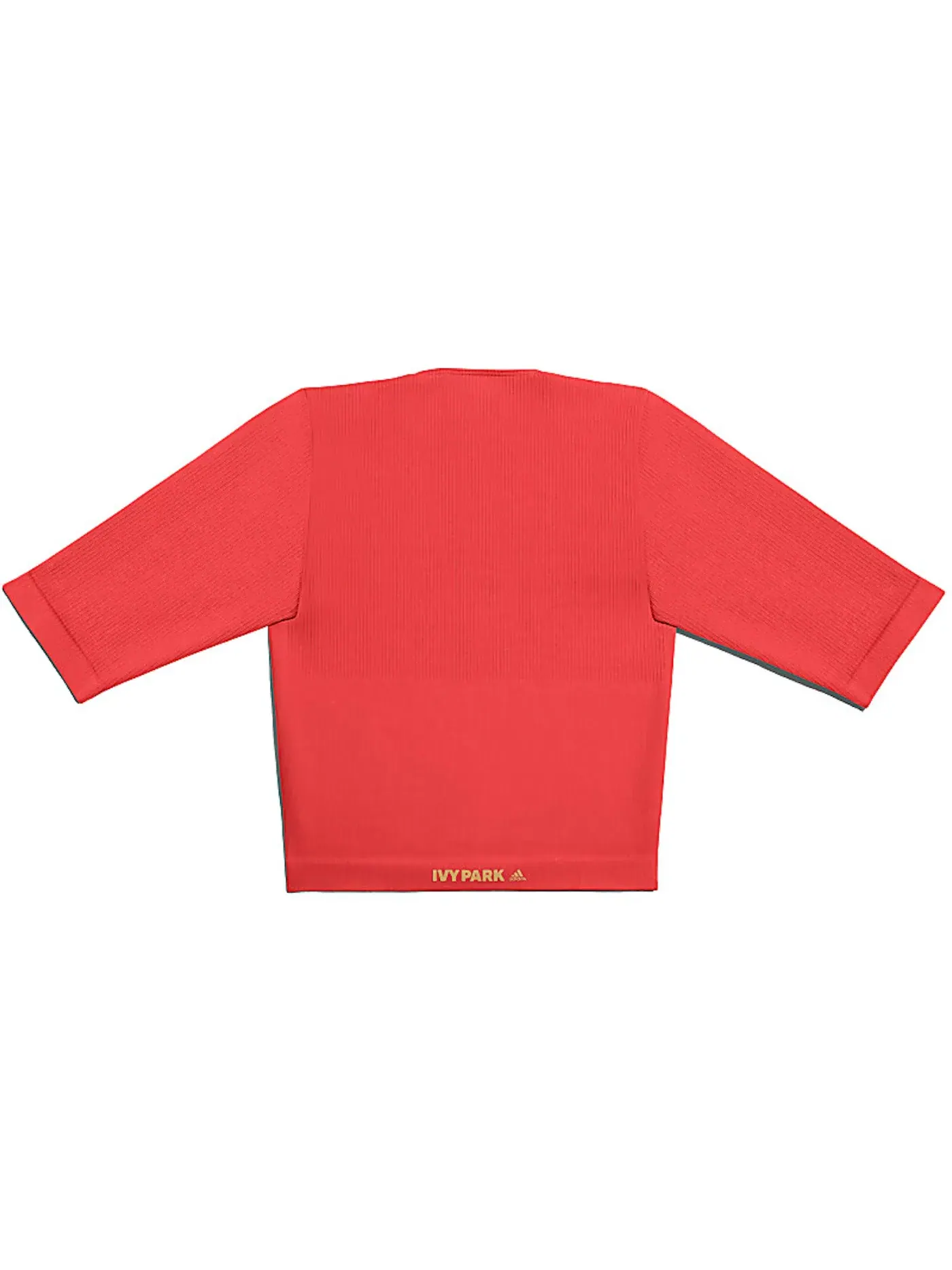 Женский топ-кроп с коротким рукавом Crop Top Adidas — изображение 2 из 2, коралловый