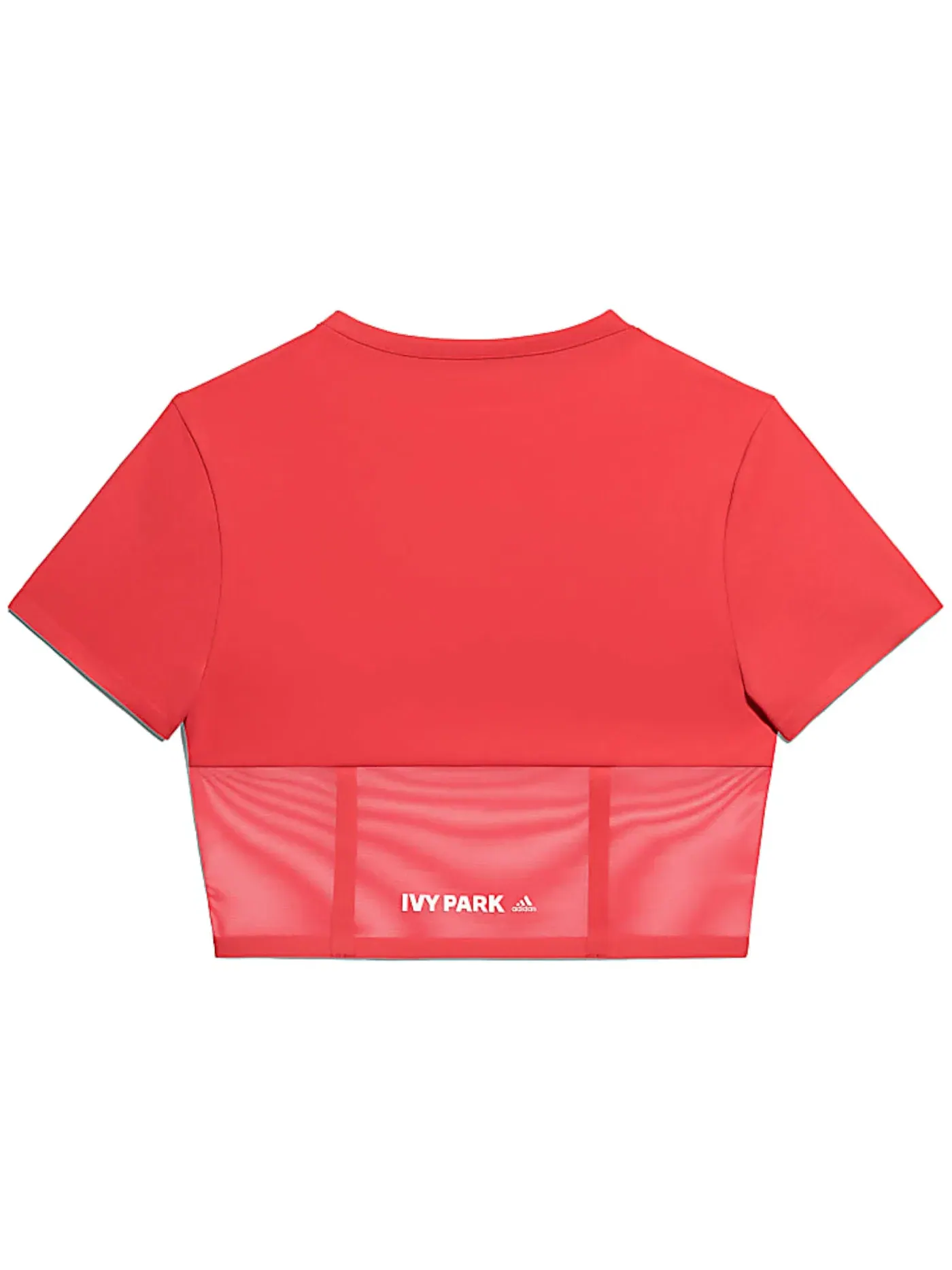 Женский топ-корсет с длинным рукавом Crop Top Adidas — изображение 2 из 2, коралловый
