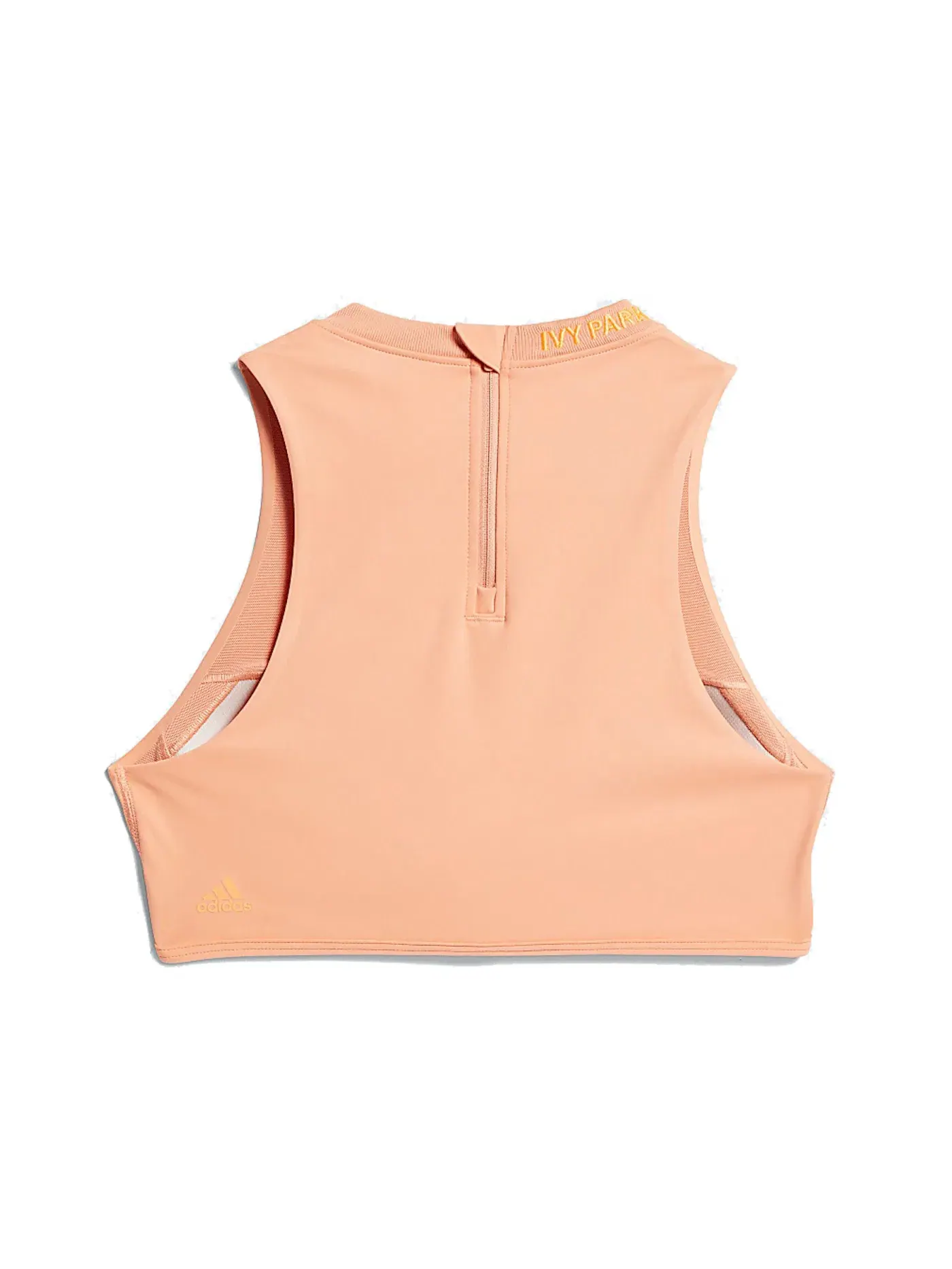 Женский топ-кроп с принтом Ivy Park Crop Top Adidas — изображение 2 из 2, розовый