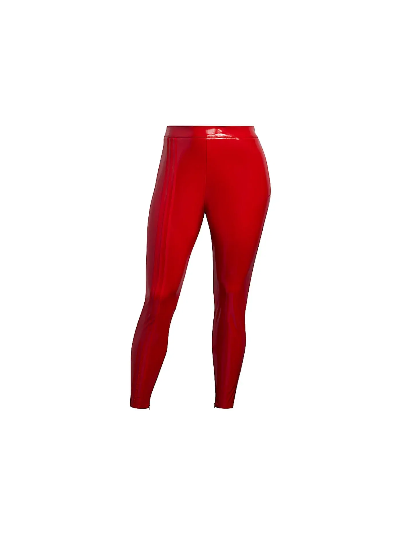 Женские брюки с прямыми штанинами без рукавов Straight-Leg Pants (Plus Size) Adidas — изображение 1 из 2, красный
