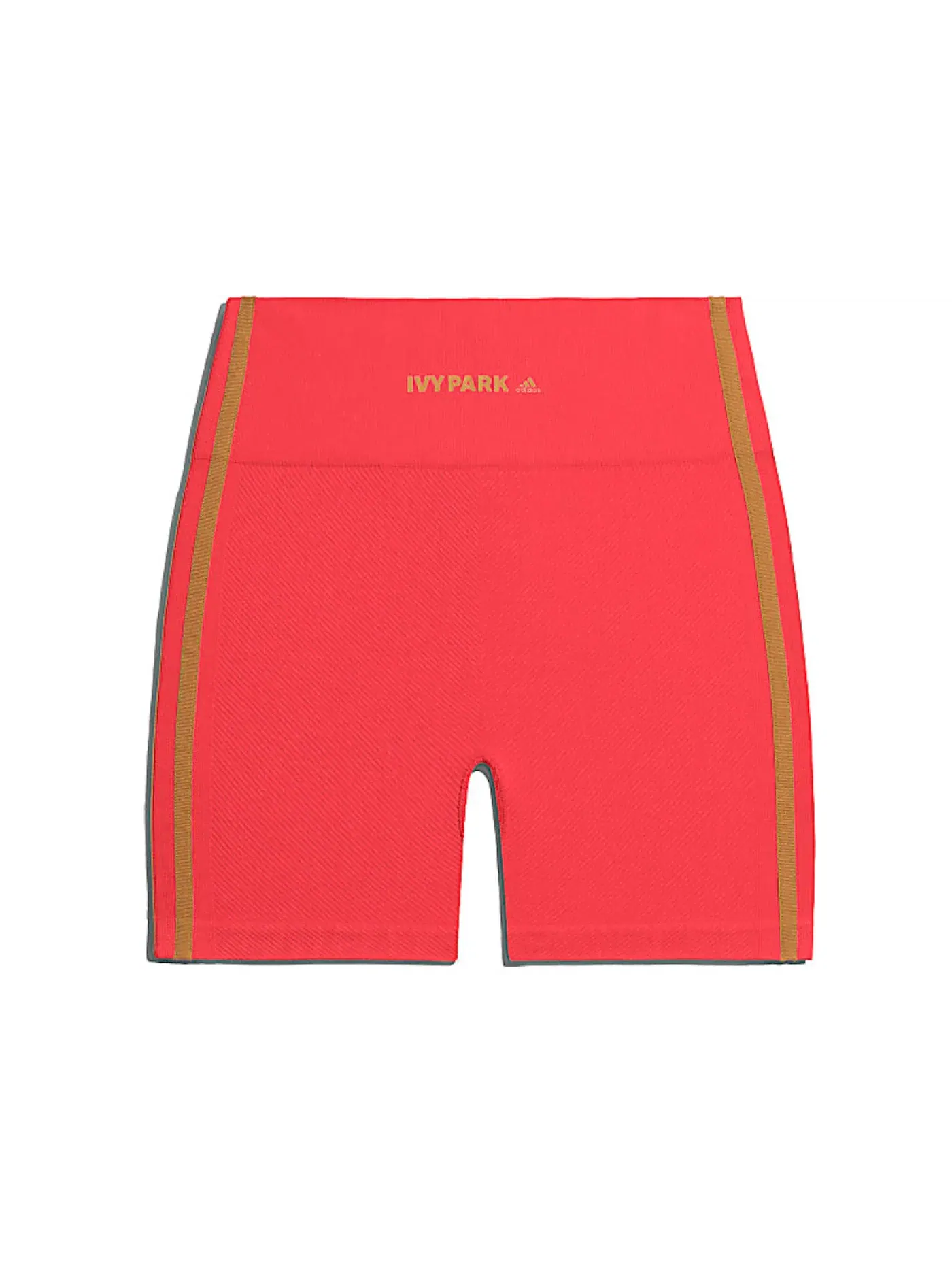 Женские шорты с высокой талией Ivy Park Adidas — изображение 2 из 2, коралловый