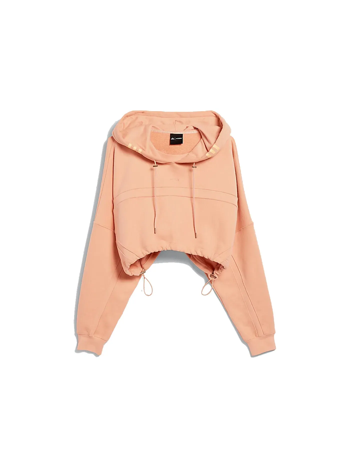 Женский худи-шраг с капюшоном Hooded Shrug Adidas — изображение 1 из 2, розовый