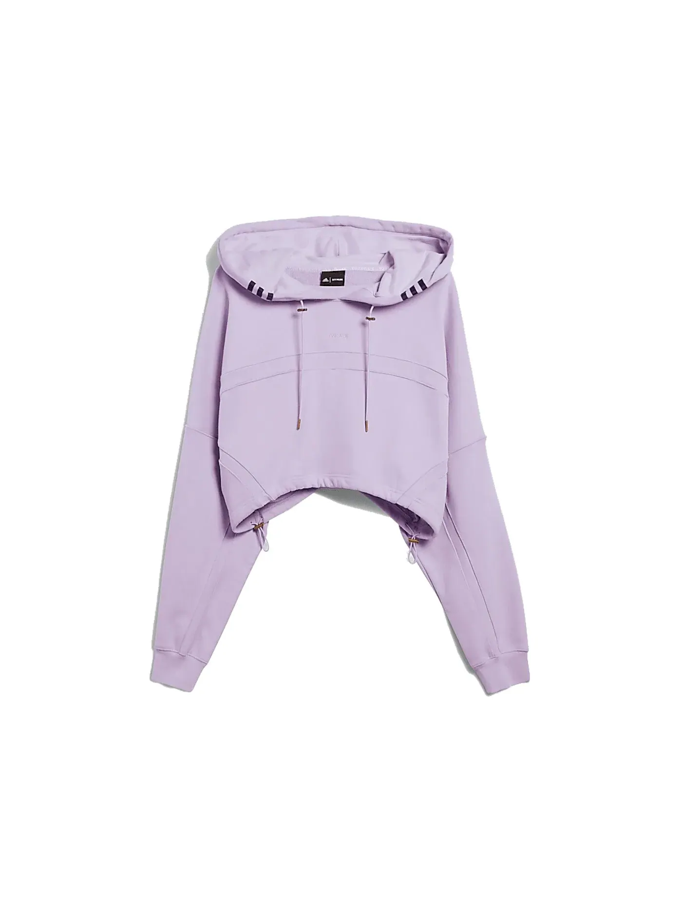 Женская худи с капюшоном Adidas Ivy Park Hooded Shrug — изображение 1 из 2, фиолетовый
