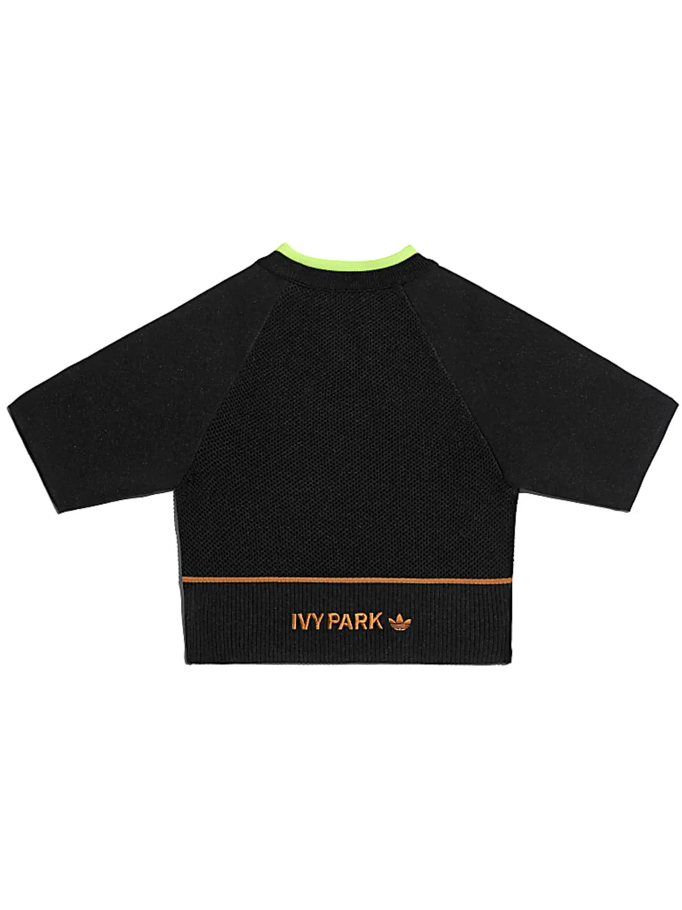 Женский топ из трикотажа Ivy Park Adidas — изображение 2 из 2, черный