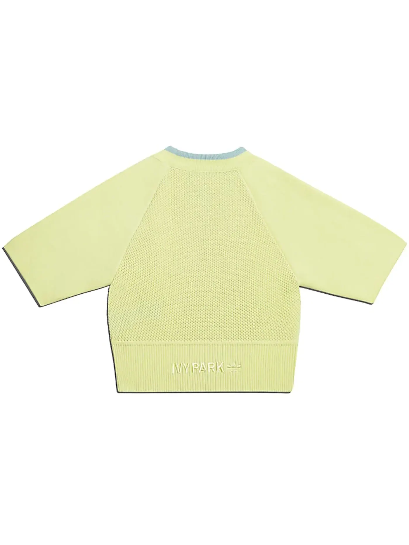 Женский топ-кроп с длинным рукавом Crop Top Adidas — изображение 2 из 2, желтый