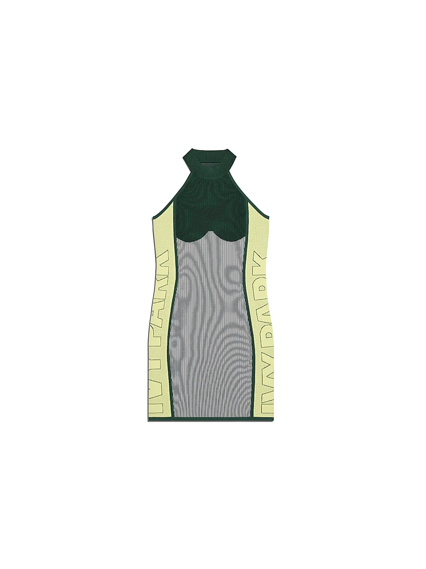 Женское платье трикотажное с принтом Ivy Park Knit Logo Dress Adidas — изображение 1 из 2