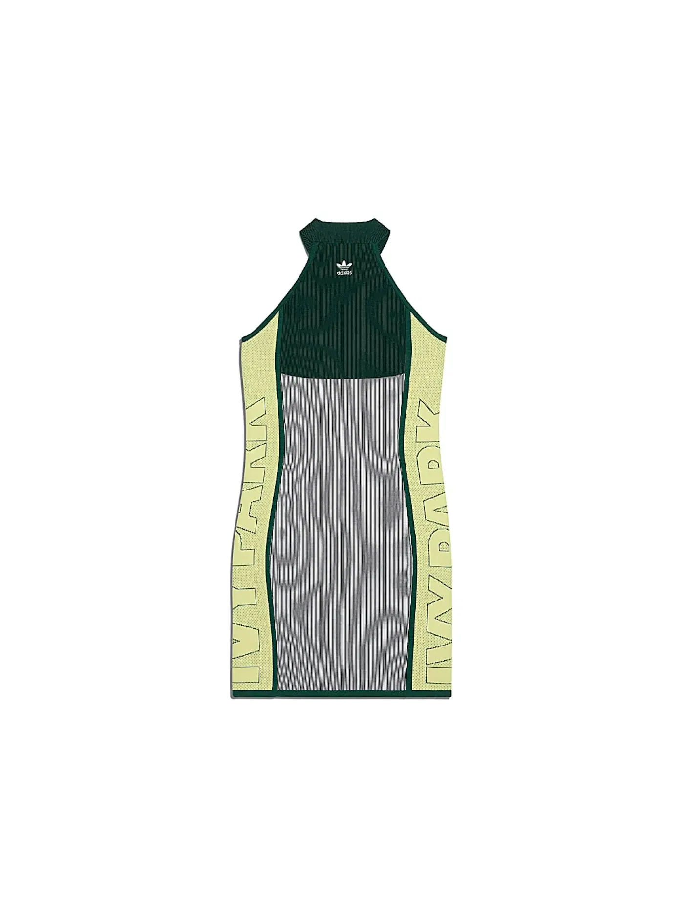 Женское платье трикотажное с принтом Ivy Park Knit Logo Dress Adidas — изображение 2 из 2