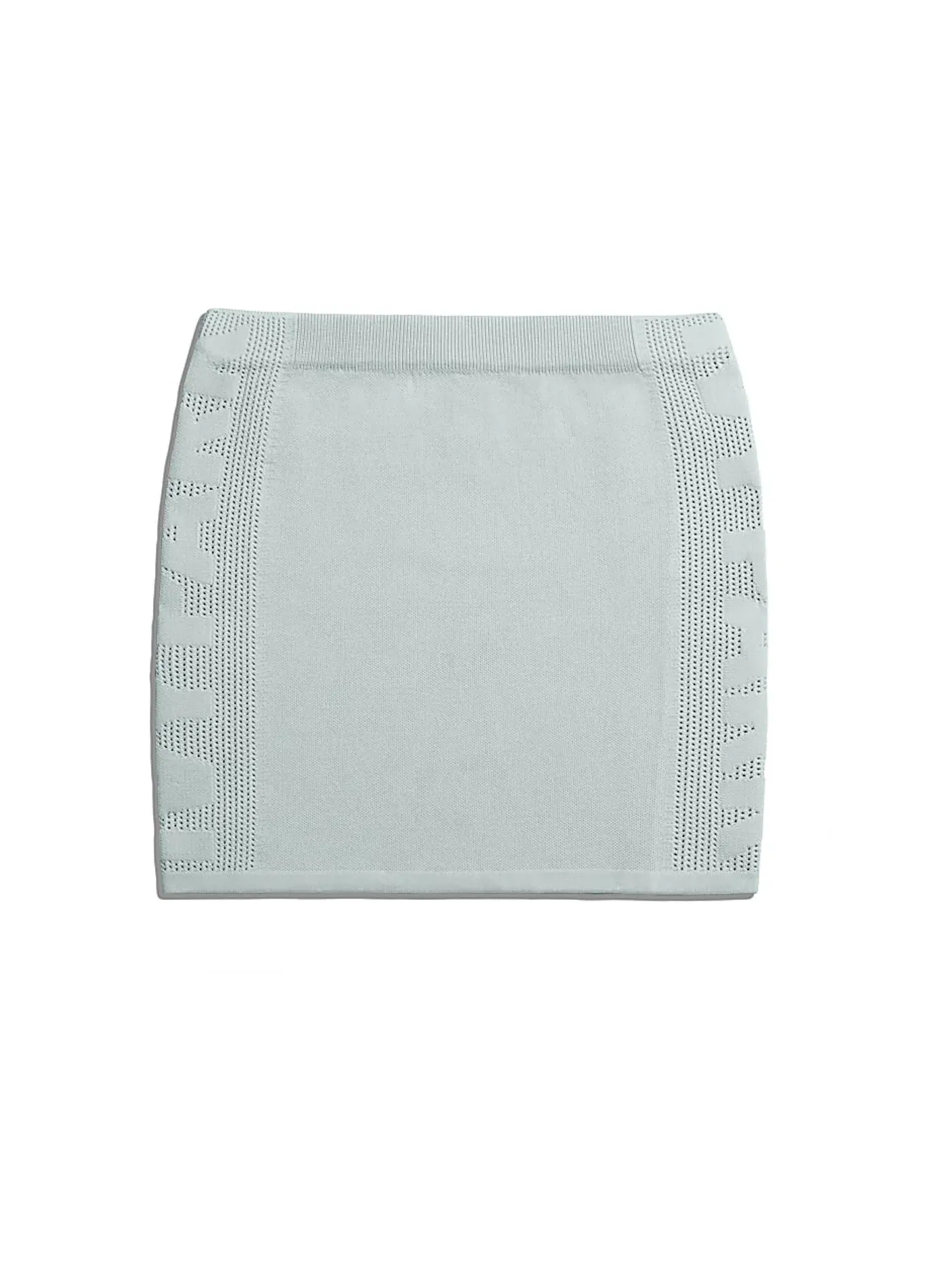 Женская юбка с вязаным узором Adidas Ivy Park Knit Skirt — изображение 1 из 2, зеленый