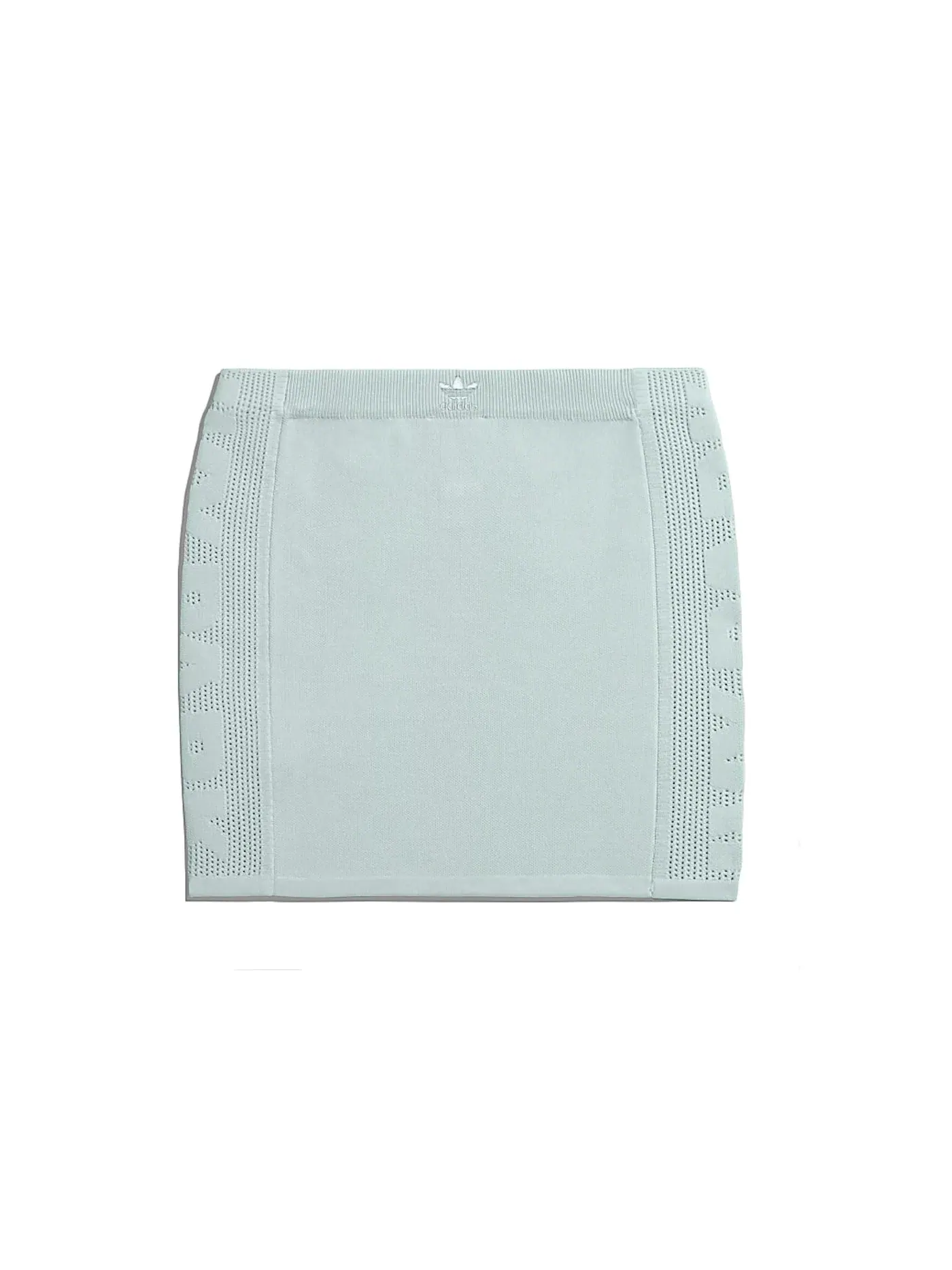 Женская юбка с вязаным узором Adidas Ivy Park Knit Skirt — изображение 2 из 2, зеленый