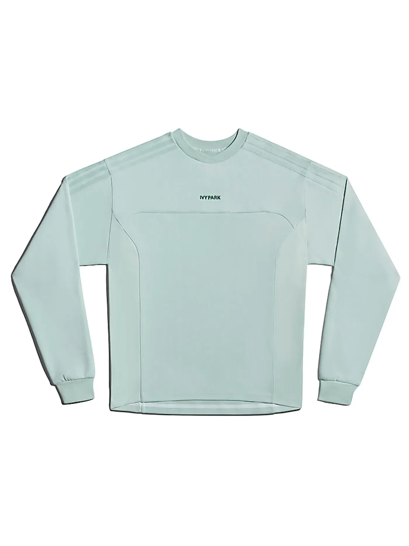 Детский свитшот с длинным рукавом IVY PARK x Adidas — изображение 1 из 2, зеленый