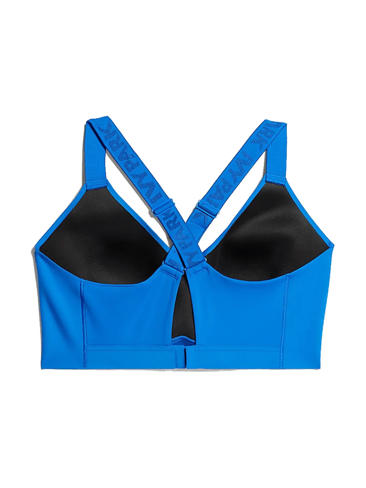 Женский бюстгальтер с вырезами средней поддержки Ivy Park Cutout Bra (Plus Size) Adidas — изображение 2 из 2, синий