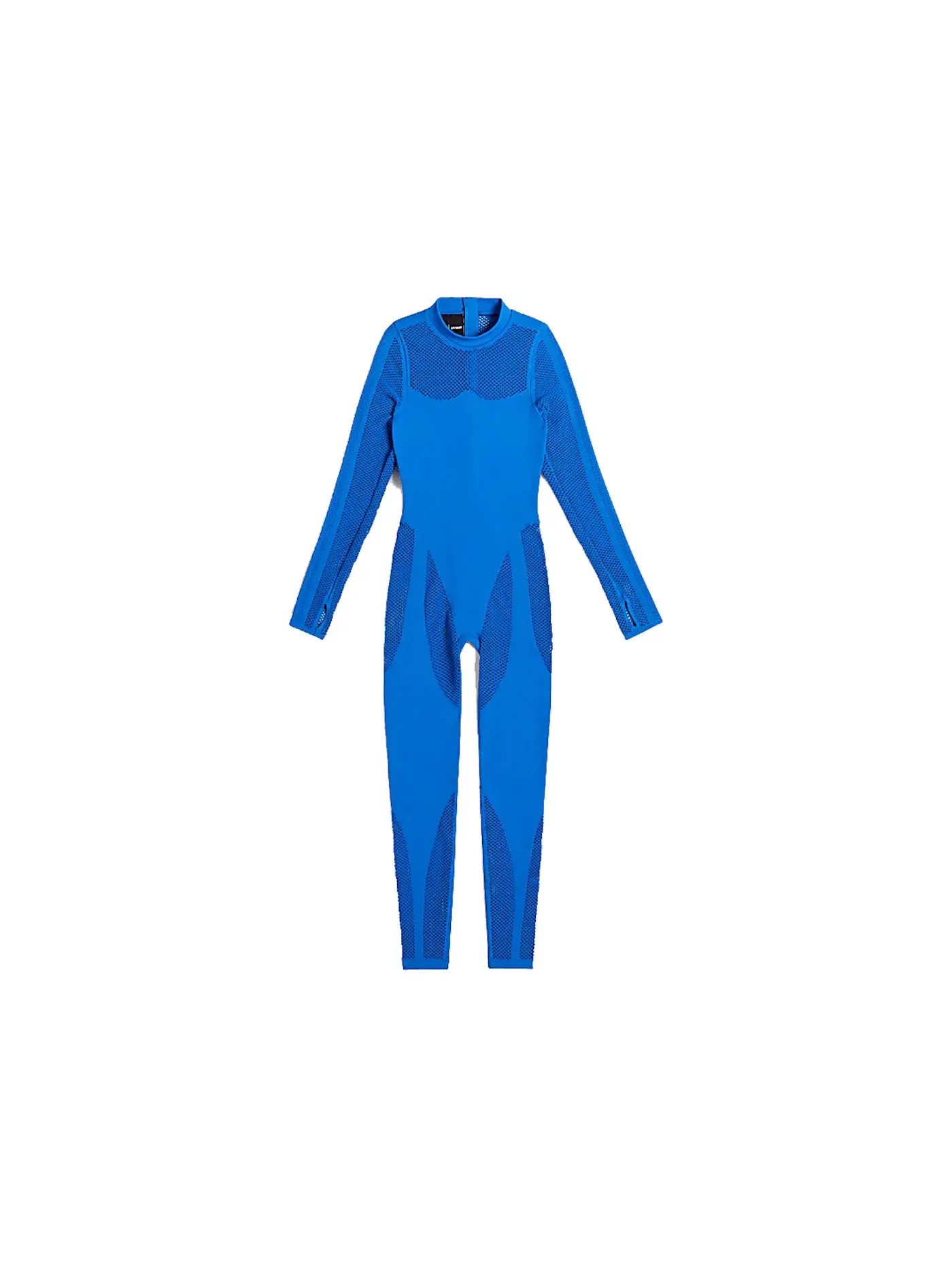 Женский боди-комбинезон с сеткой Mesh Catsuit Adidas — изображение 1 из 2, синий