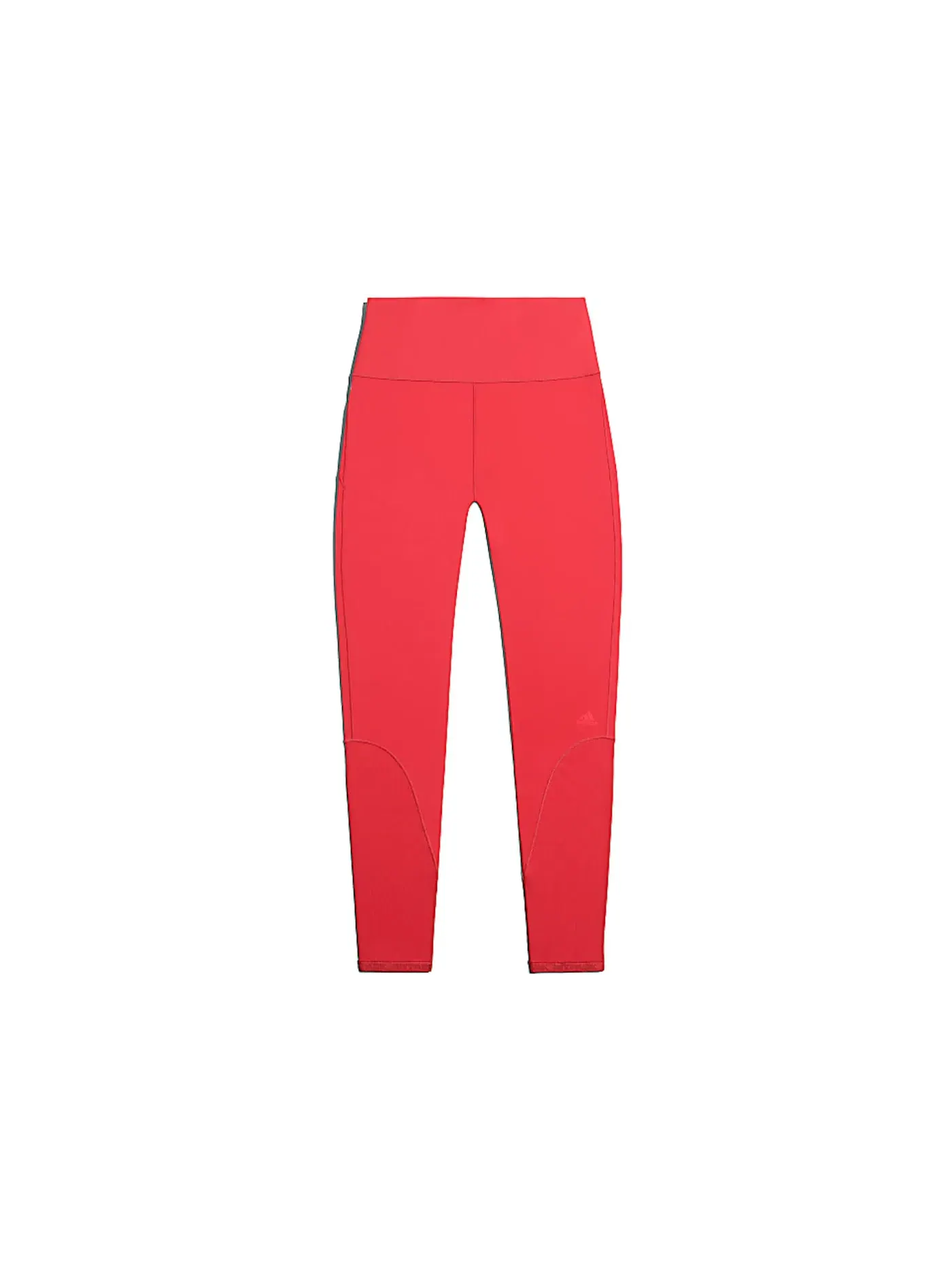 Женские леггинсы с панелями Ivy Park Rib Panel Tights Adidas — изображение 1 из 2, коралловый