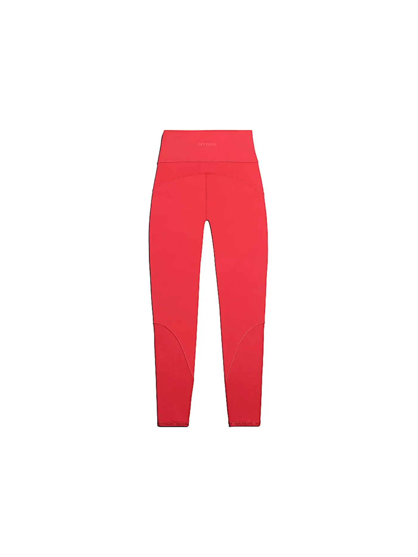 Женские леггинсы с панелями Ivy Park Rib Panel Tights Adidas — изображение 2 из 2, коралловый
