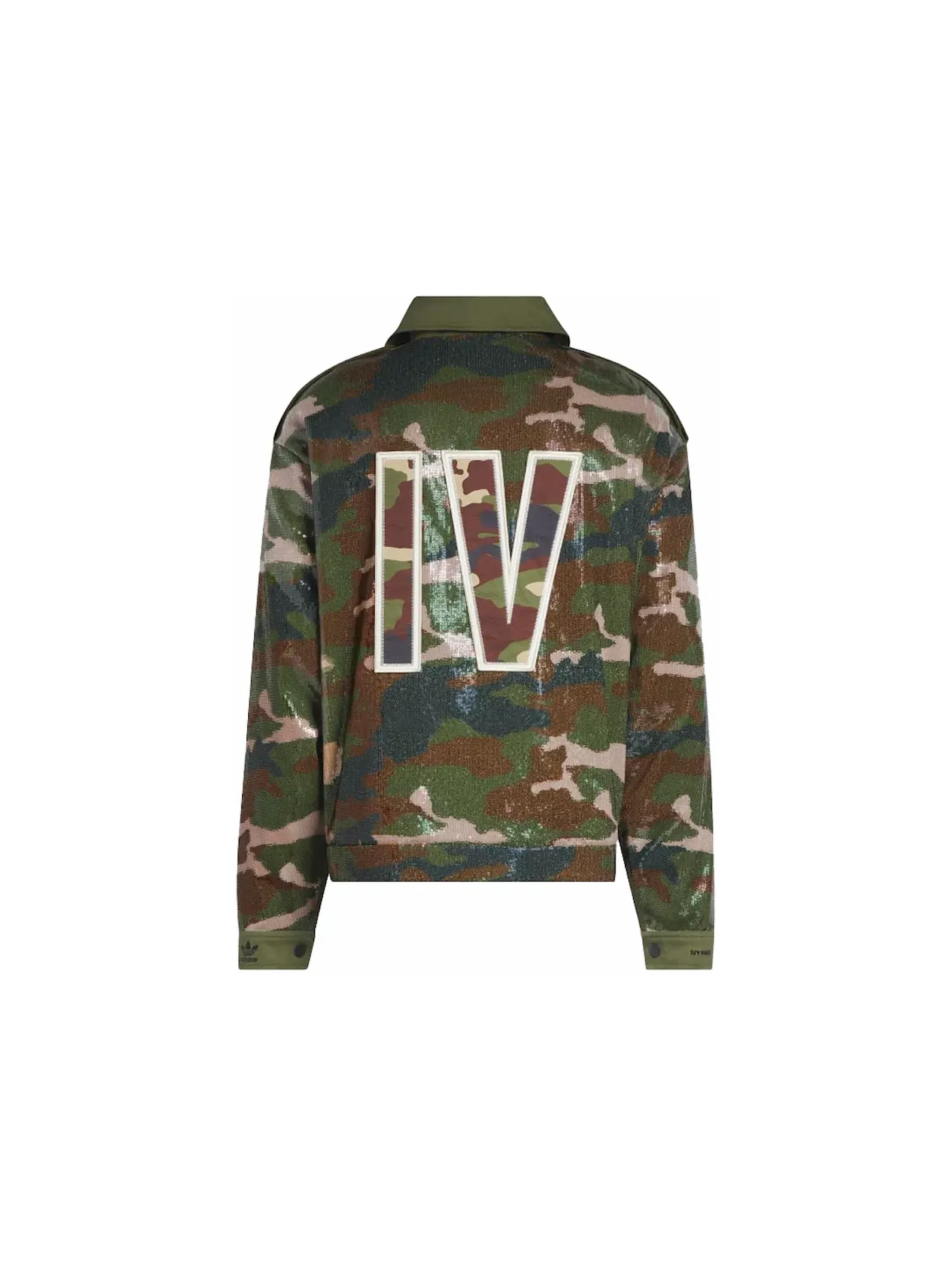 Унисекс куртка с пайетками AOP Camo Adidas, AOP Camo — изображение 2 из 2
