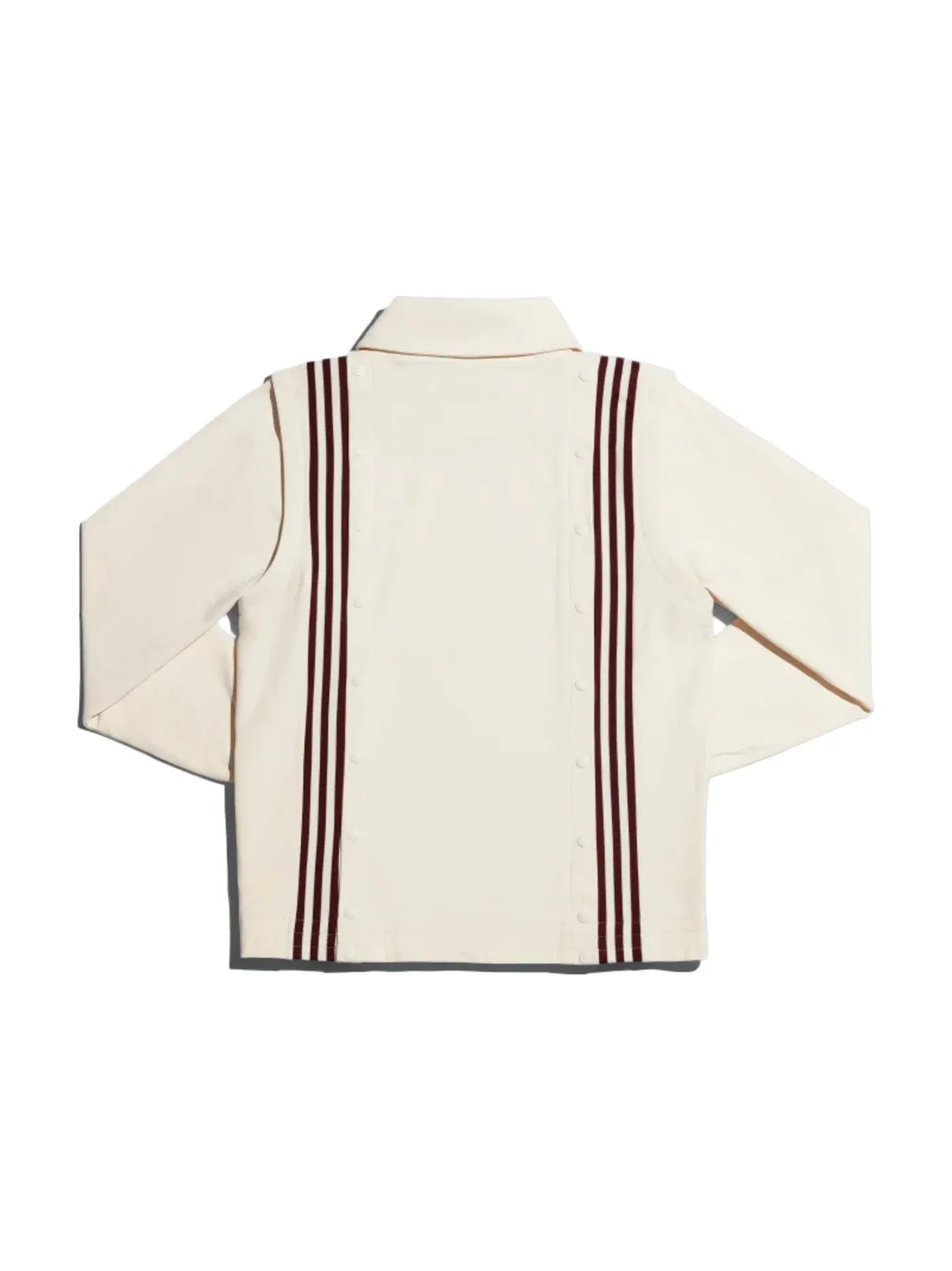 Унисекс куртка с длинным рукавом Adidas Ivy Park Snap Track Jacket — изображение 2 из 2, экру тинт/марун