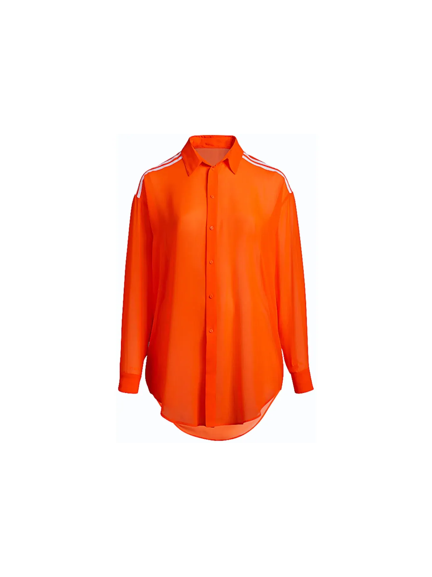 Женская пляжная рубашка для плавания с длинным рукавом Adidas Ivy Park Swim Cover-Up Shirt (Plus Size) — изображение 1 из 2