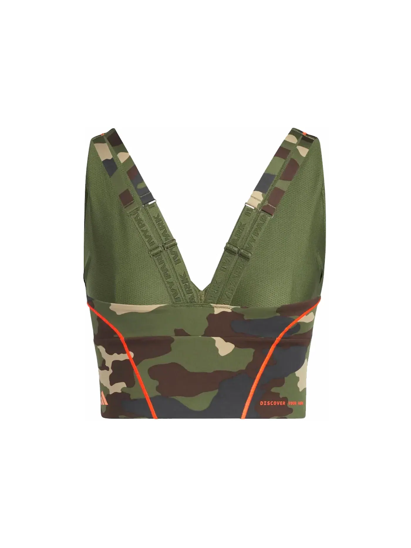 Женский бюстгальтер с принтом Ivy Park Bra Adidas, AOP Camo — изображение 2 из 2