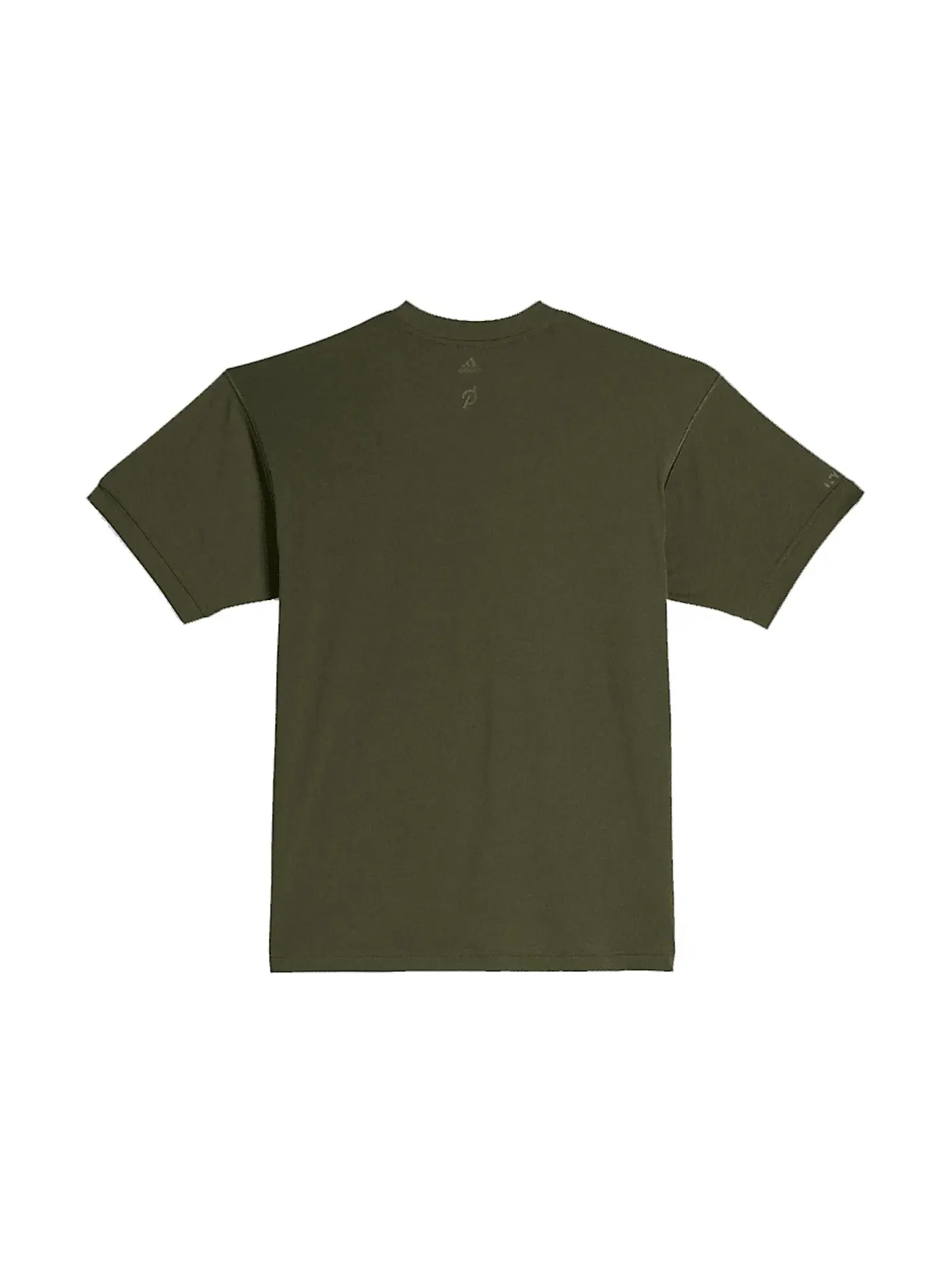 Футболка с принтом T-shirt (All Gender) Adidas — изображение 2 из 2, оливковый
